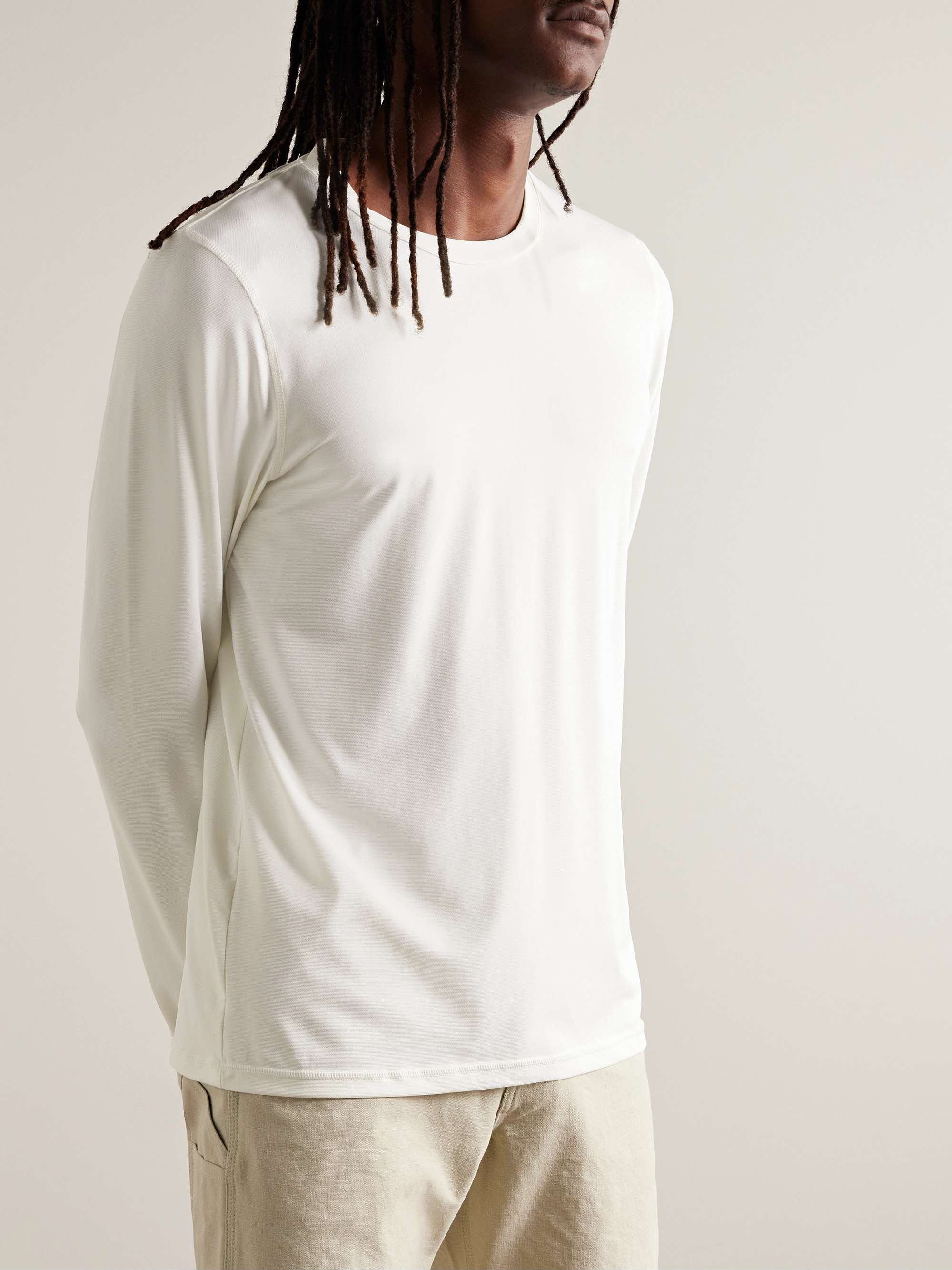 Stretch-Nylon Jersey T-Shirt view
