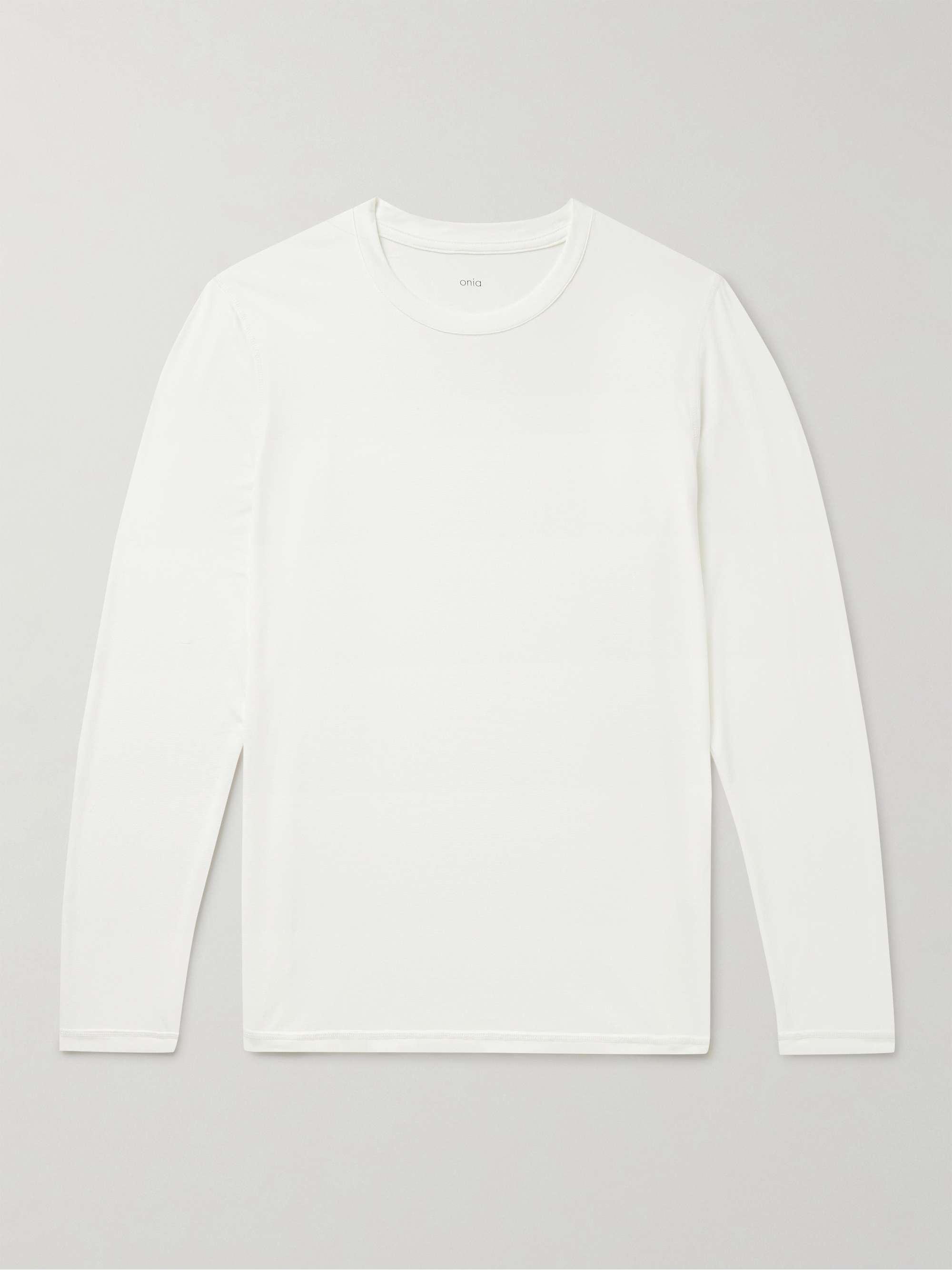 Stretch-Nylon Jersey T-Shirt view