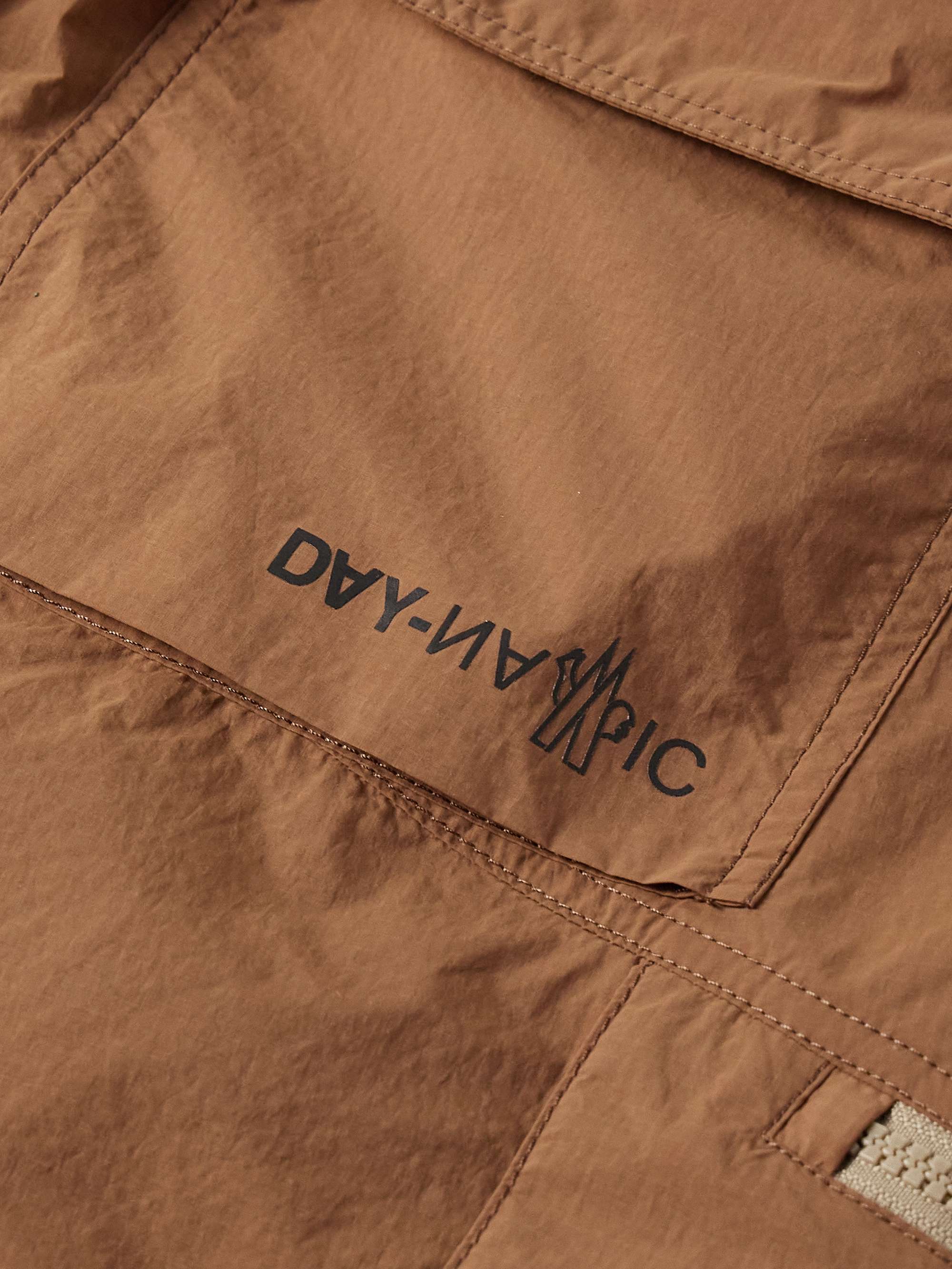 Straight-Leg Logo-Appliquéd Ripstop Cargo Shorts view