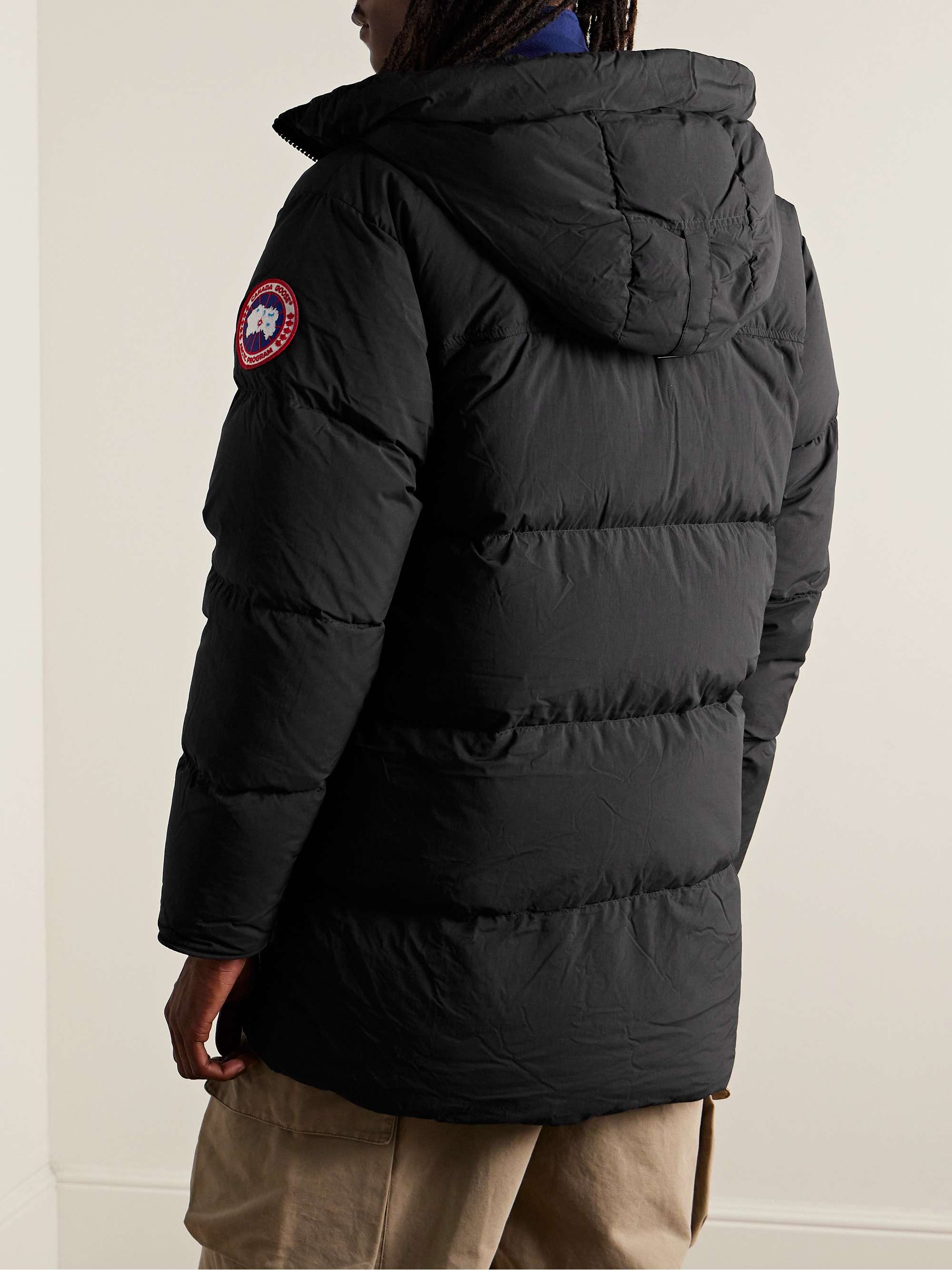 Lawrence Logo-Appliquéd Quilted Enduraluxe® Down Jacket view