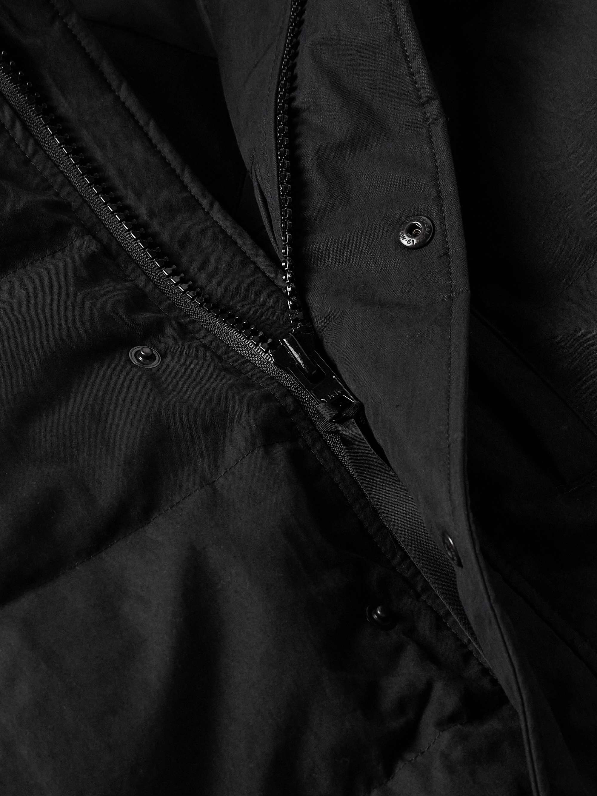 Carson Logo-Appliquéd Quilted Arctic Tech® Hooded Down Parka view