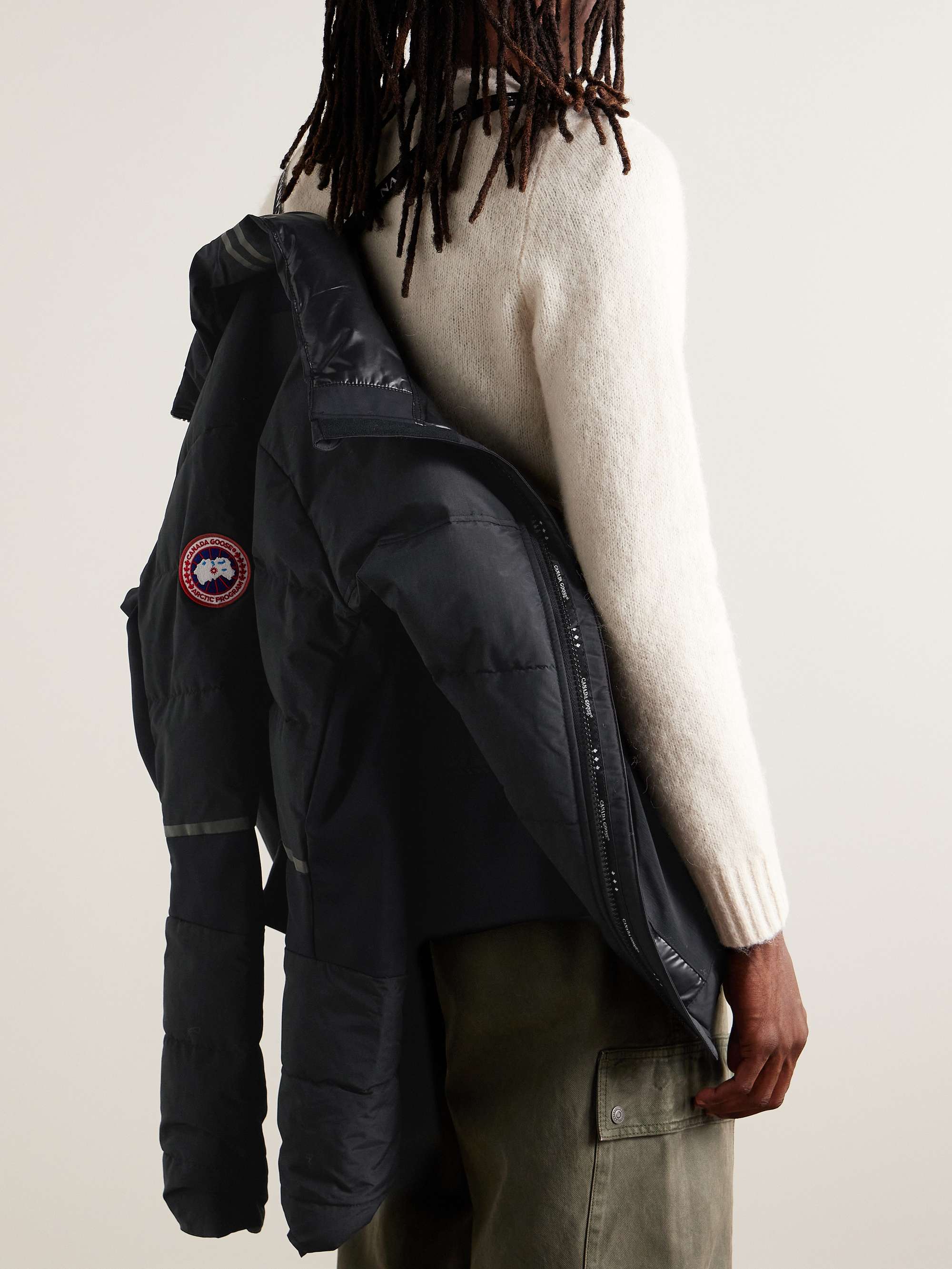 HyBridge® Stretch Jersey-Panelled CORDURA® Down Jacket view