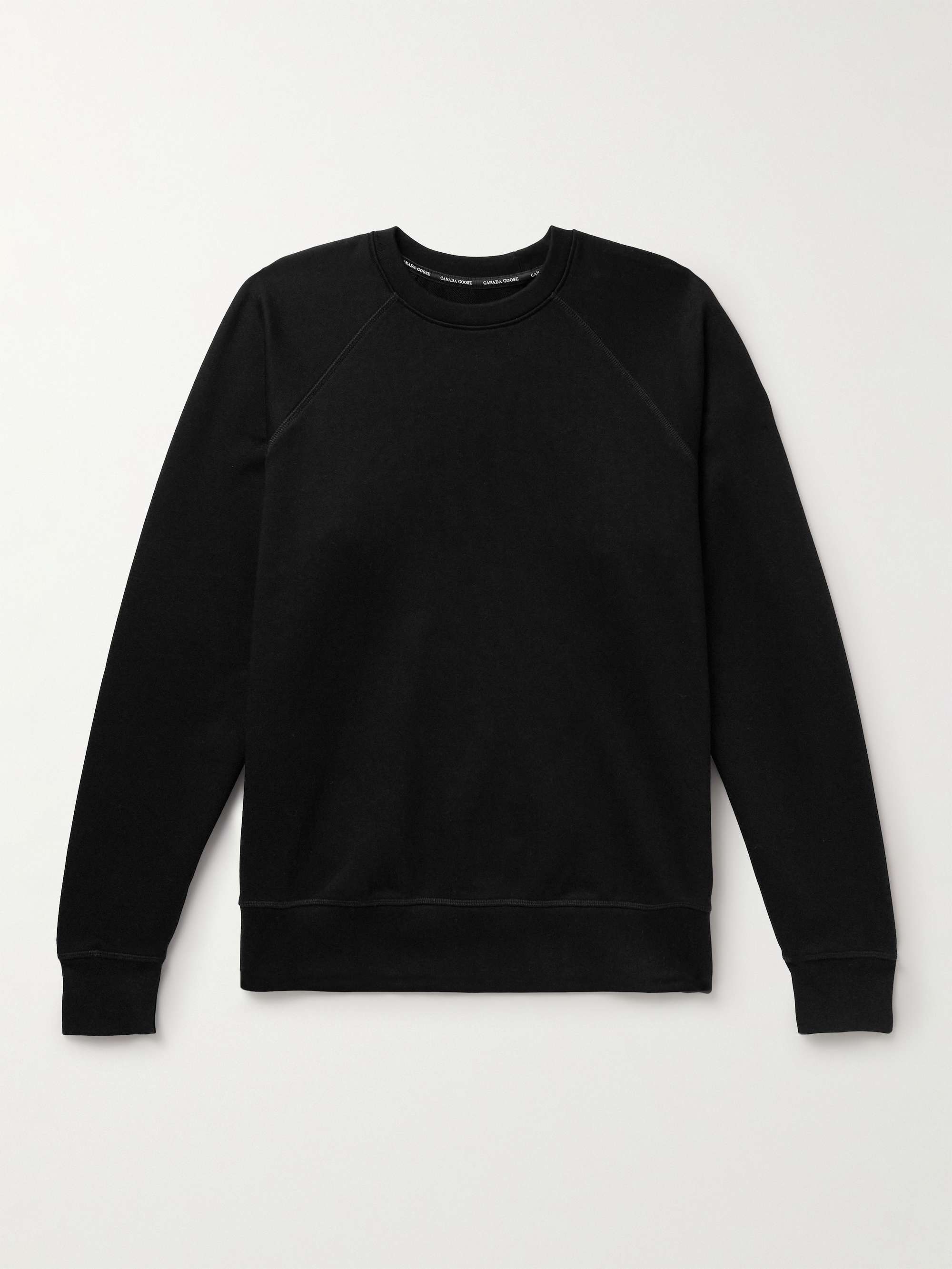 Huron Logo-Appliquéd Loopback Cotton-Jersey Sweatshirt view