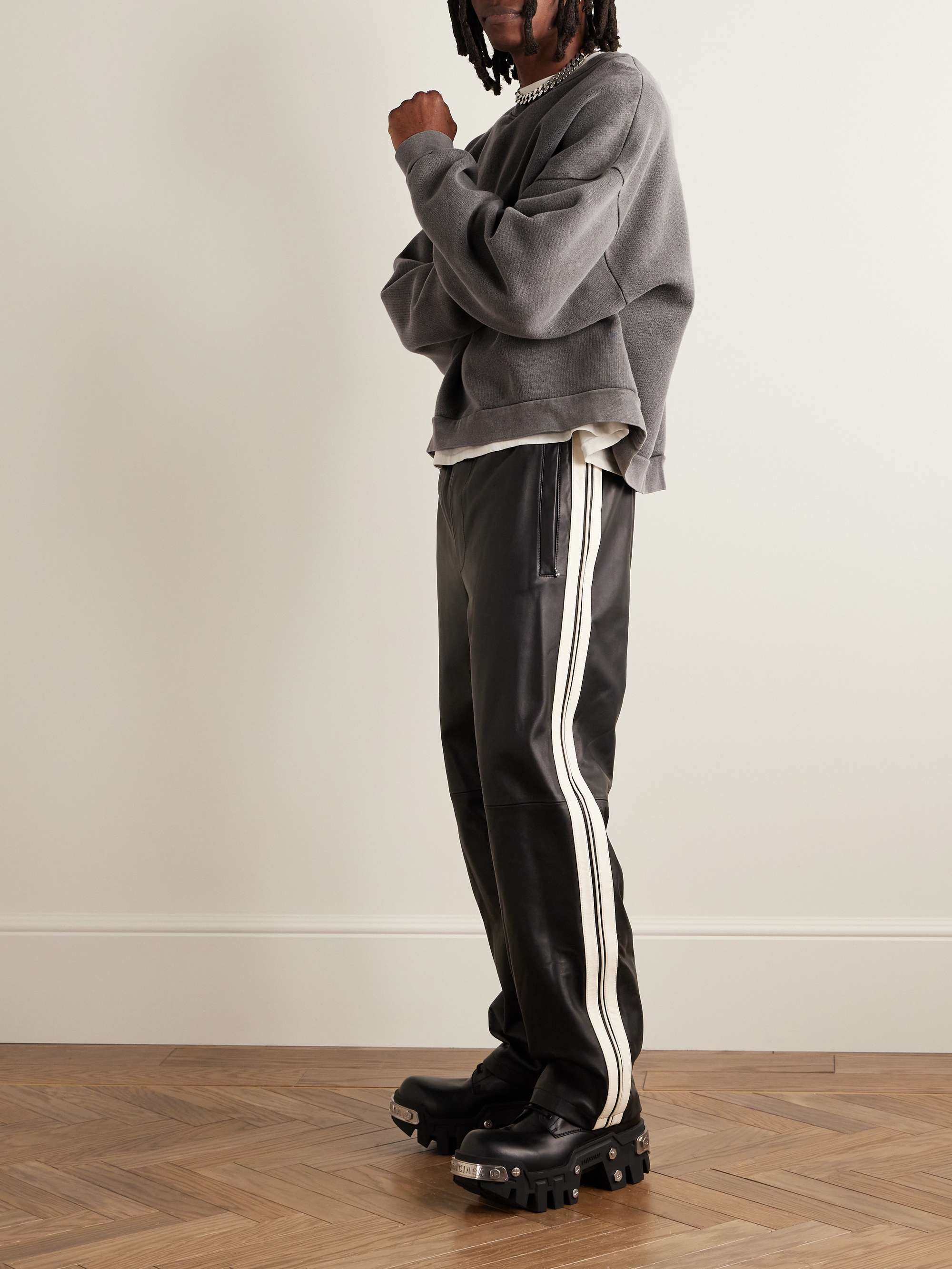 Fester U Garment-Dyed Cotton-Jersey Sweatshirt view