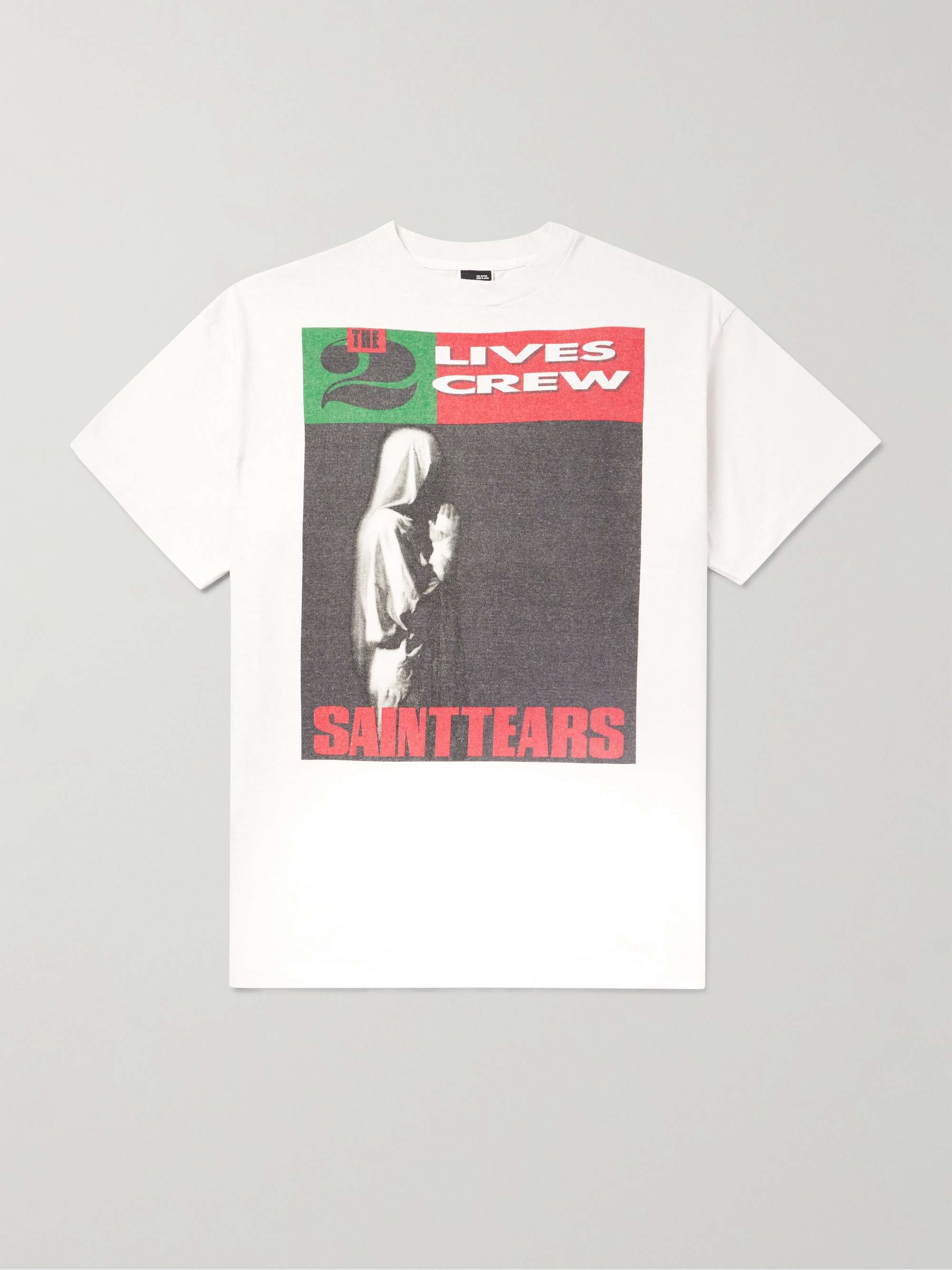 + Denim Tears Saint Tears Printed Cotton-Jersey T-Shirt view
