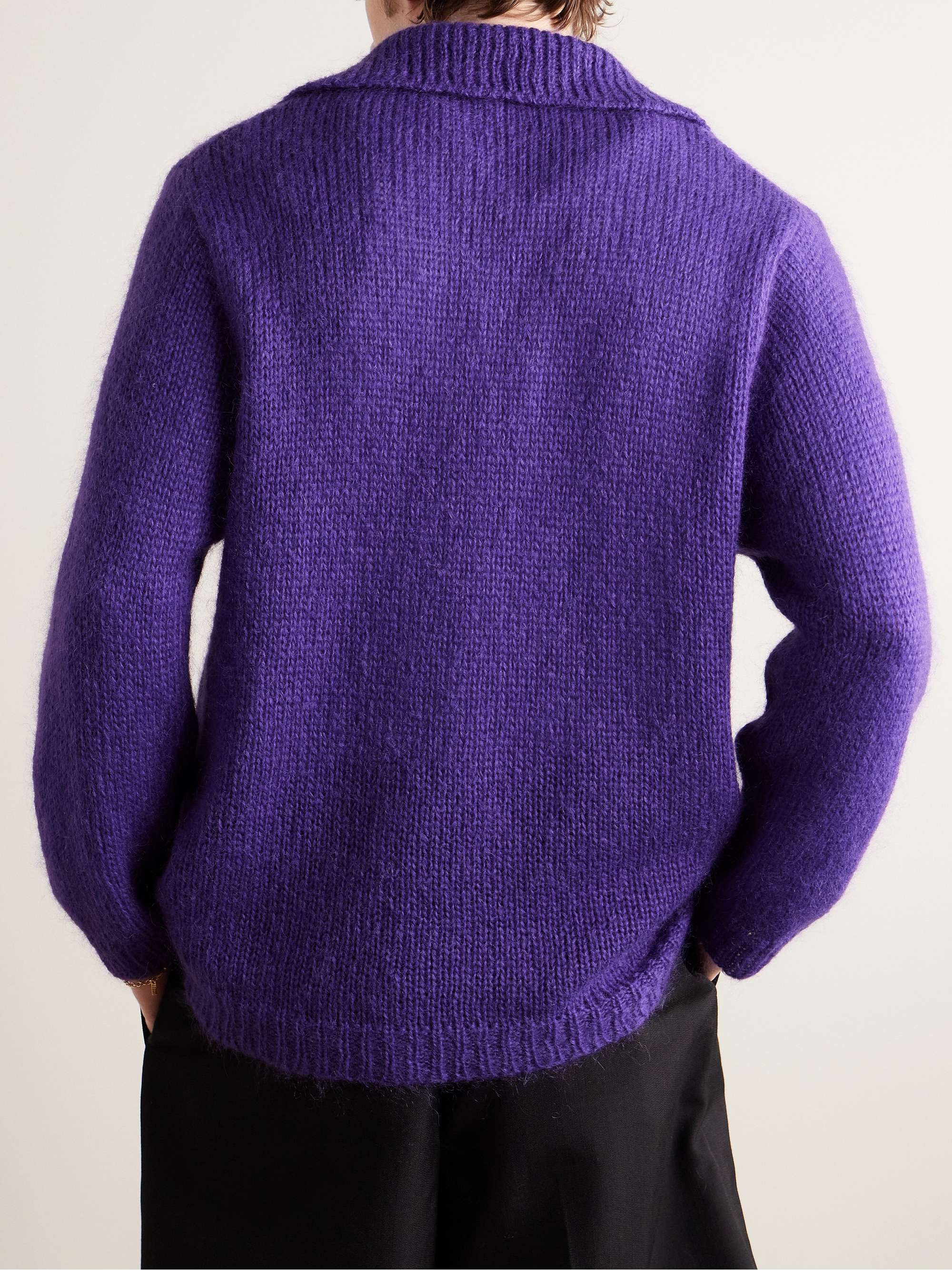 Alpine Mohair-Blend Sweater view
