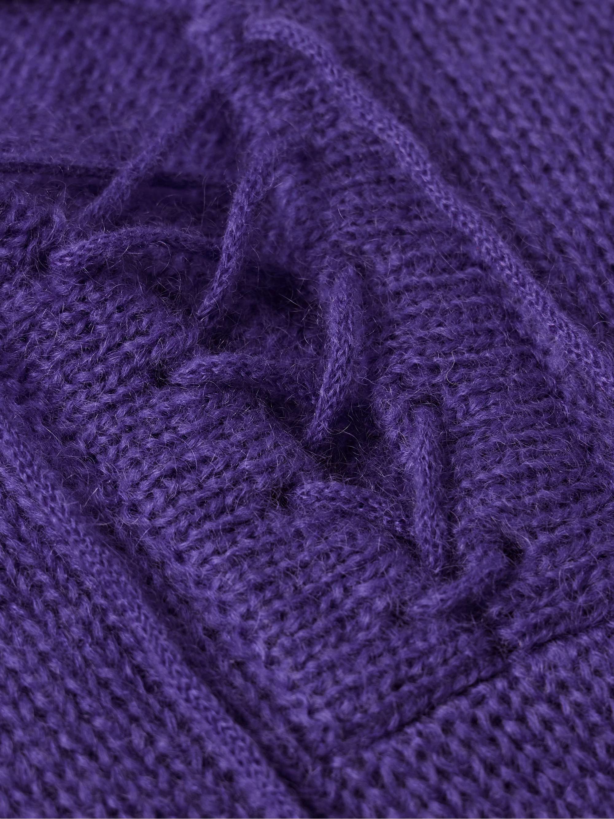 Alpine Mohair-Blend Sweater view
