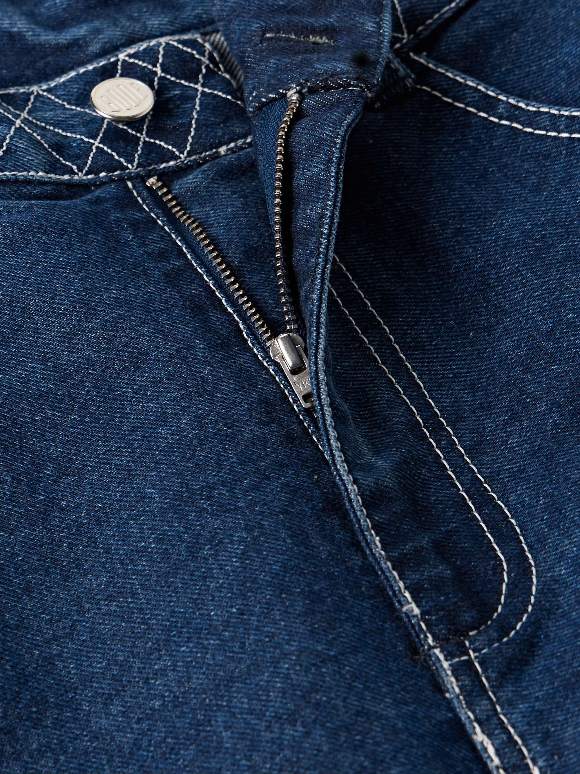 Knolly Brook Straight-Leg Embroidered Jeans view