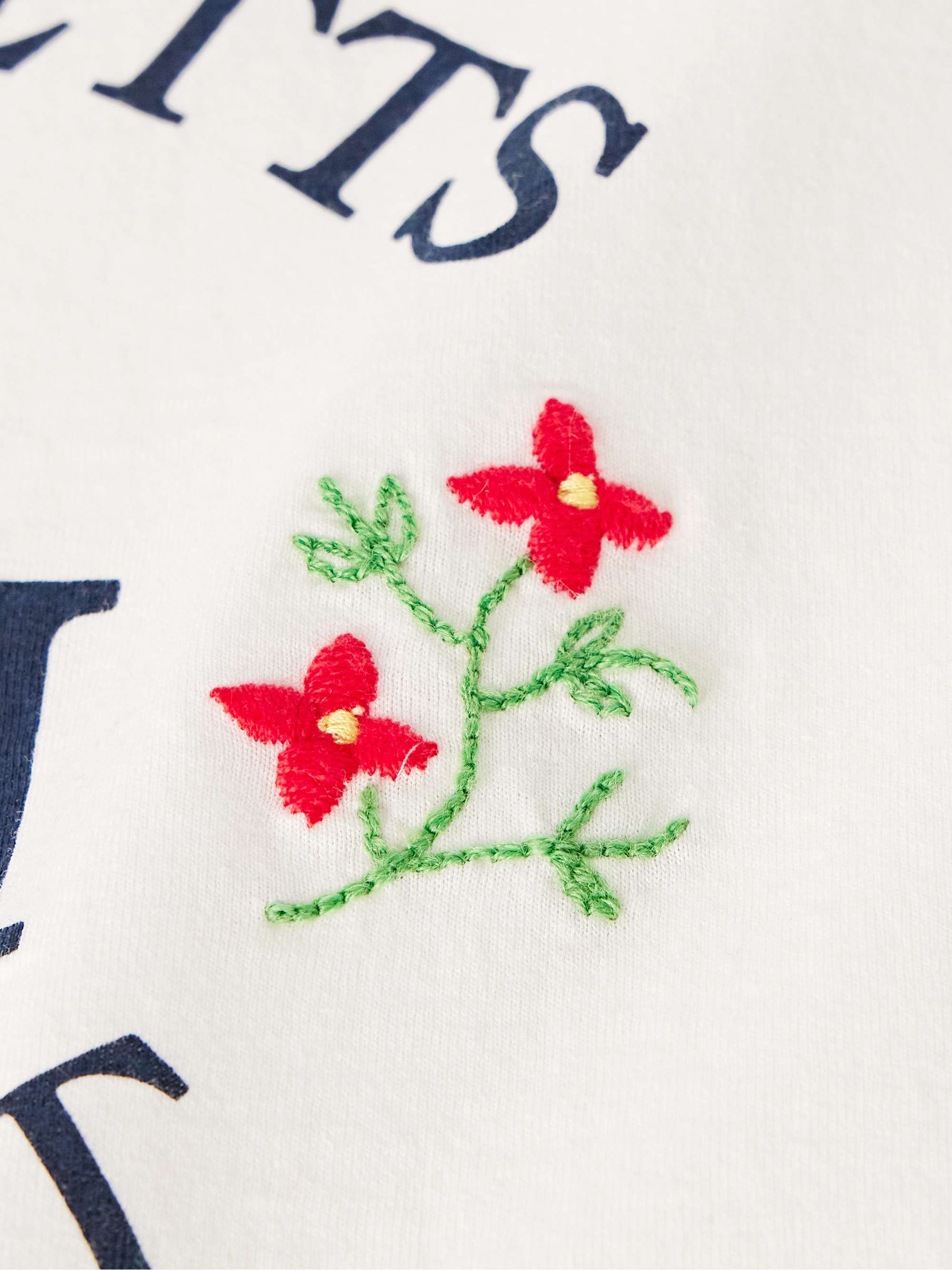Tournament Embroidered Printed Cotton-Jersey T-Shirt view
