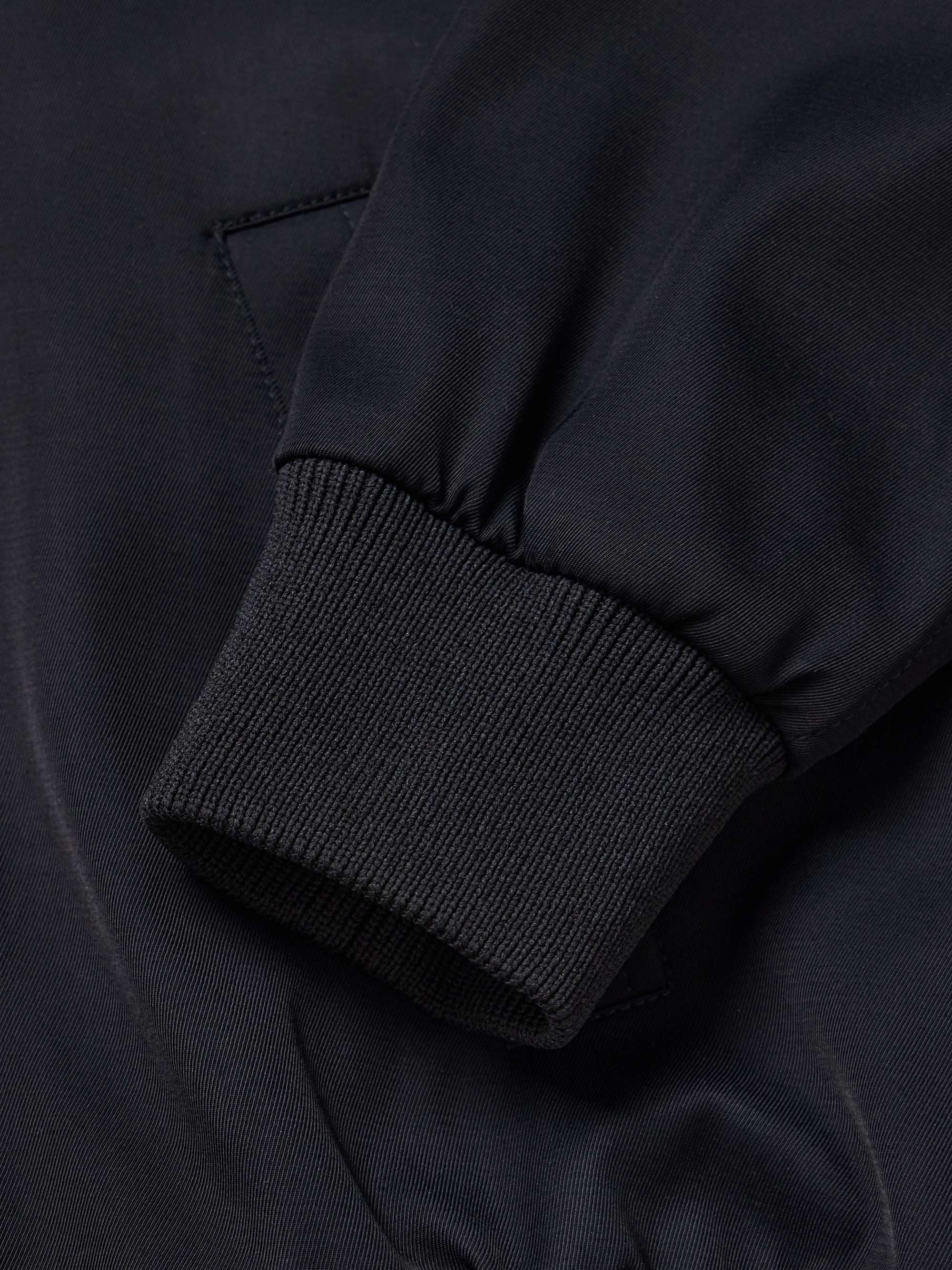 Logo-Embroidered Nylon-Twill Blouson Jacket view