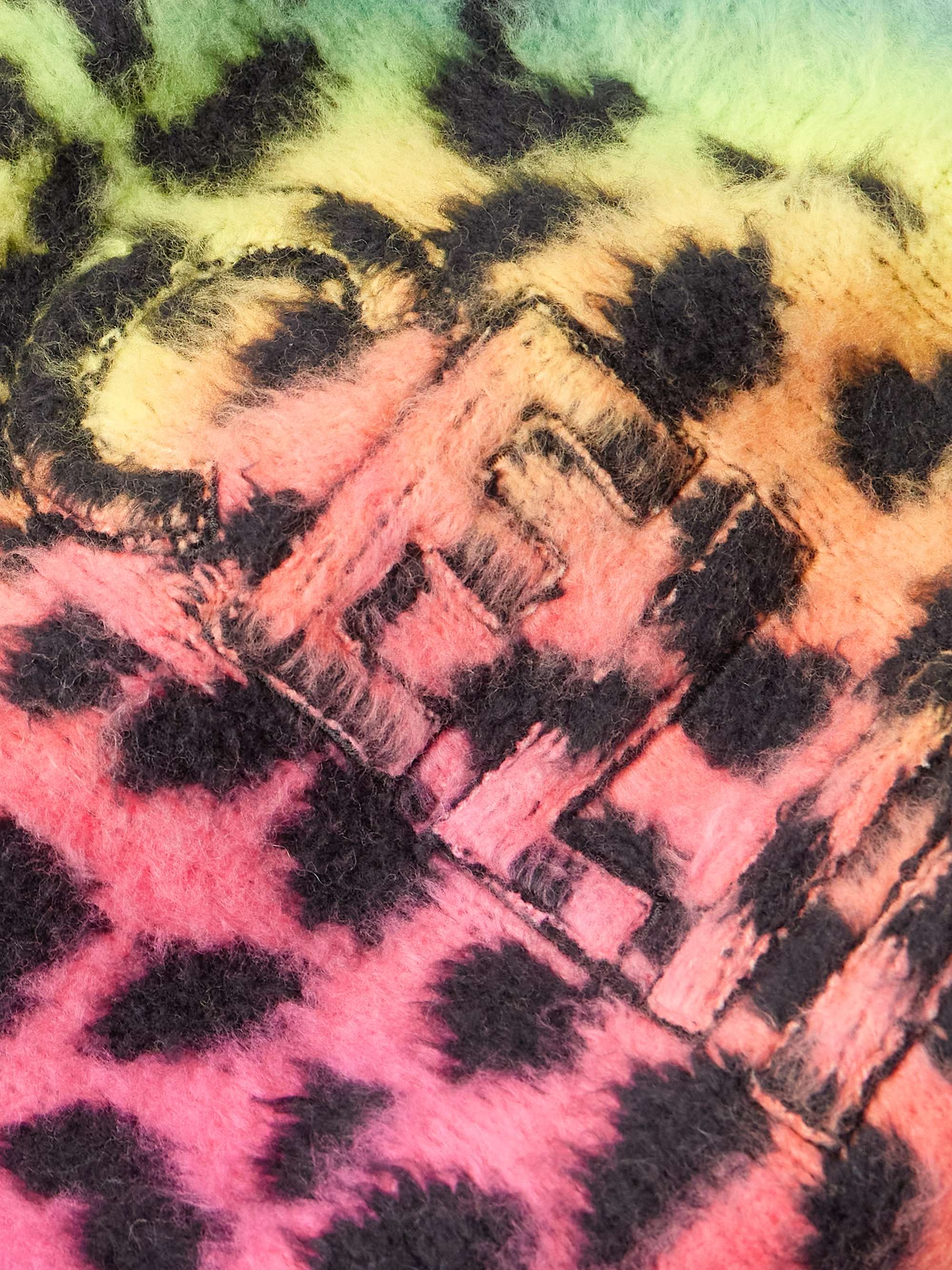 Baja Leopard-Print Brushed Cotton-Blend Hoodie view