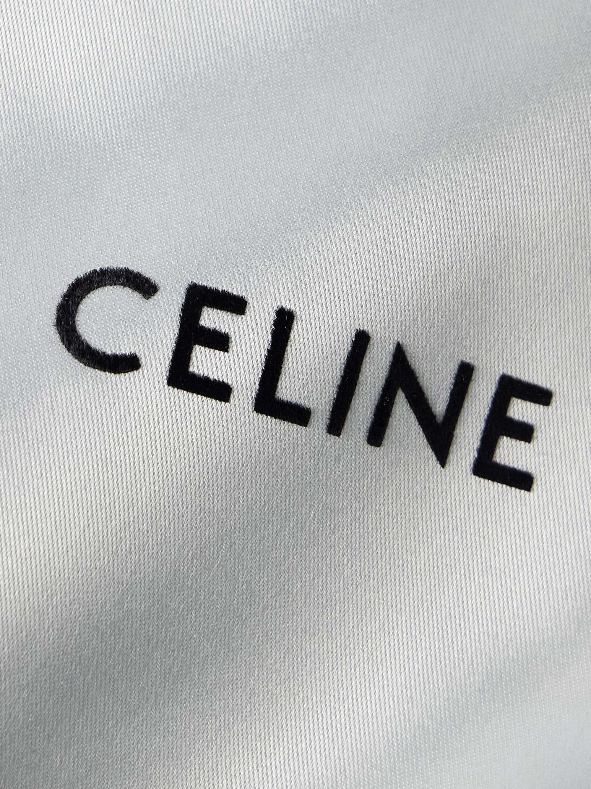 Striped Satin Bomber Jacket view