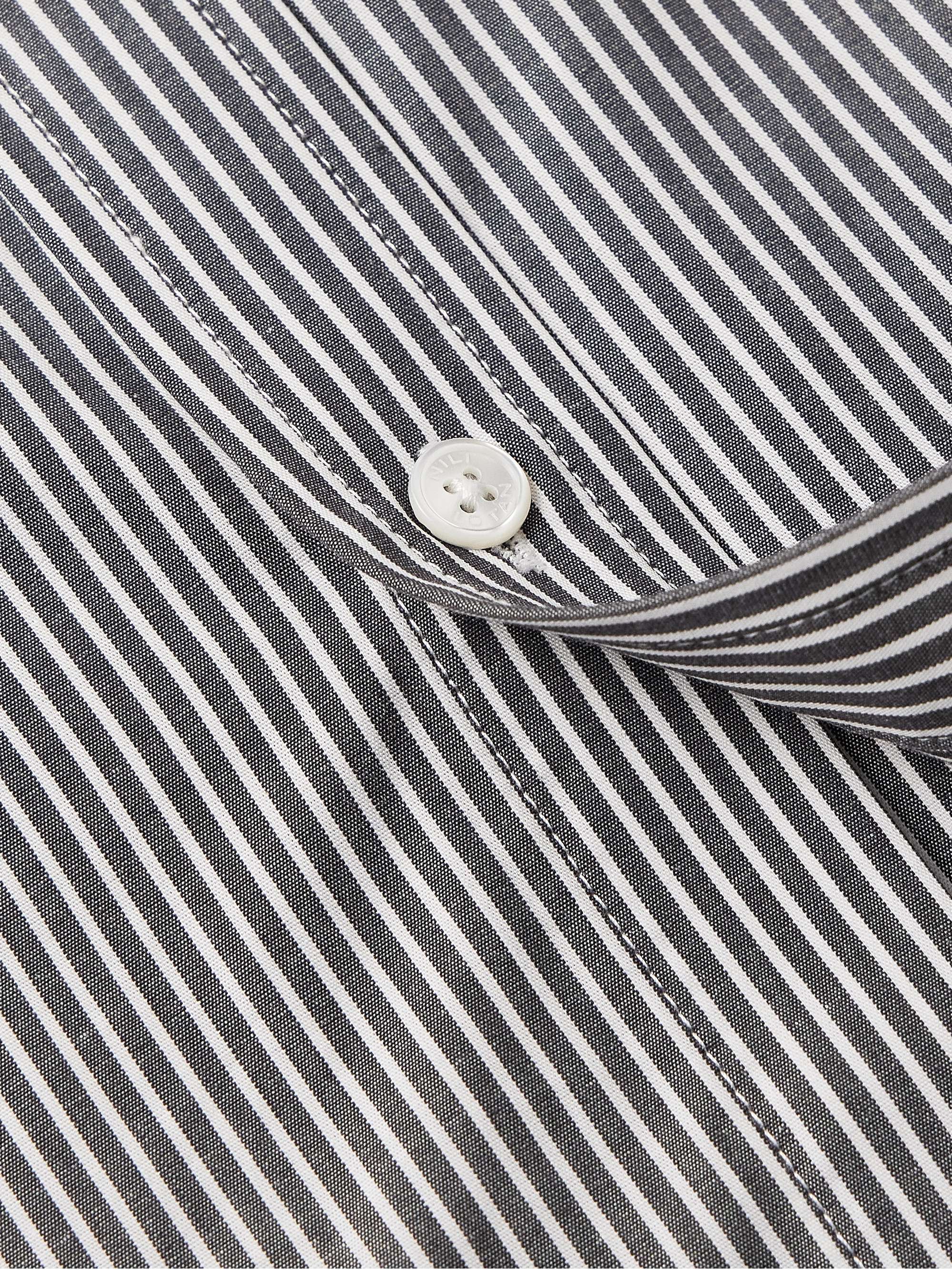 Finn Striped Cotton-Poplin Shirt view