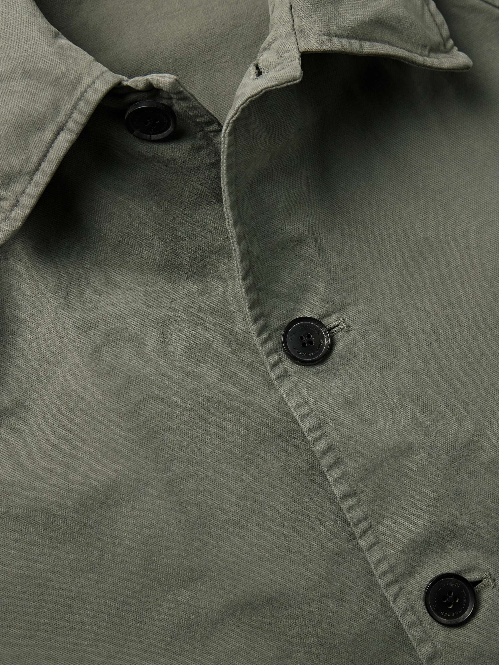 Romeo Cotton-Canvas Overshirt view