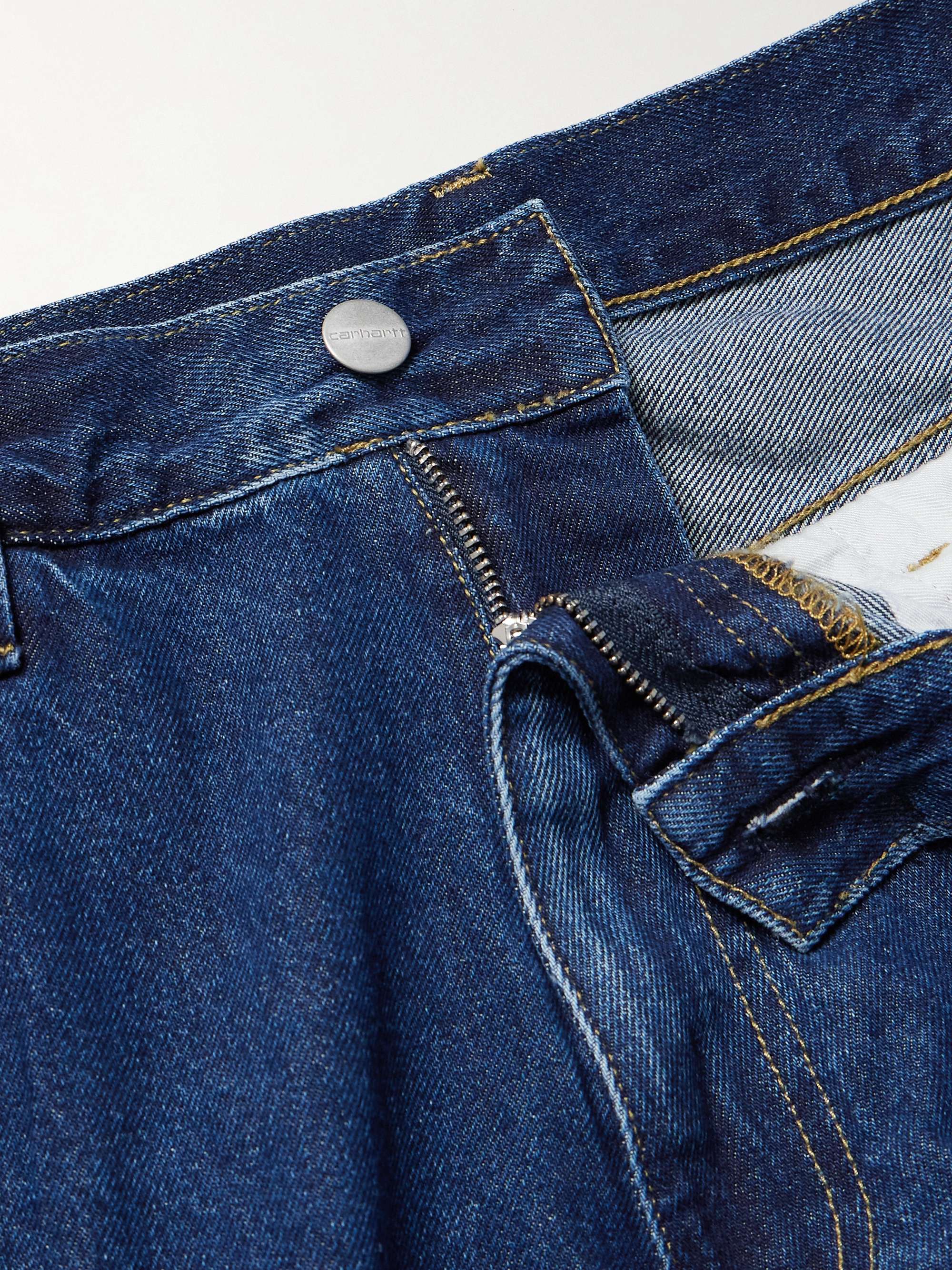 Landon Wide-Leg Denim Shorts view