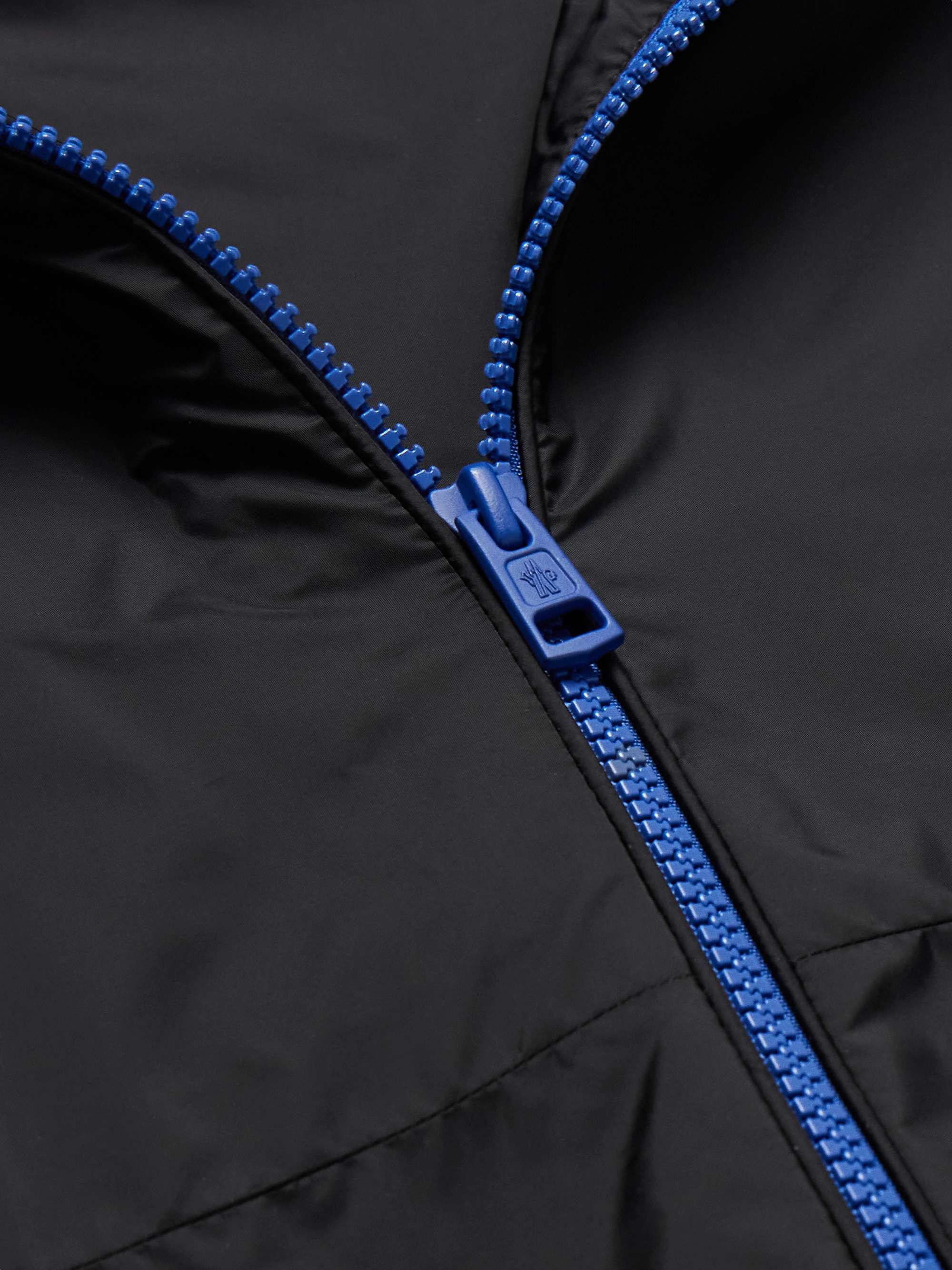 Octano Logo-Appliquéd Hooded Shell Jacket view