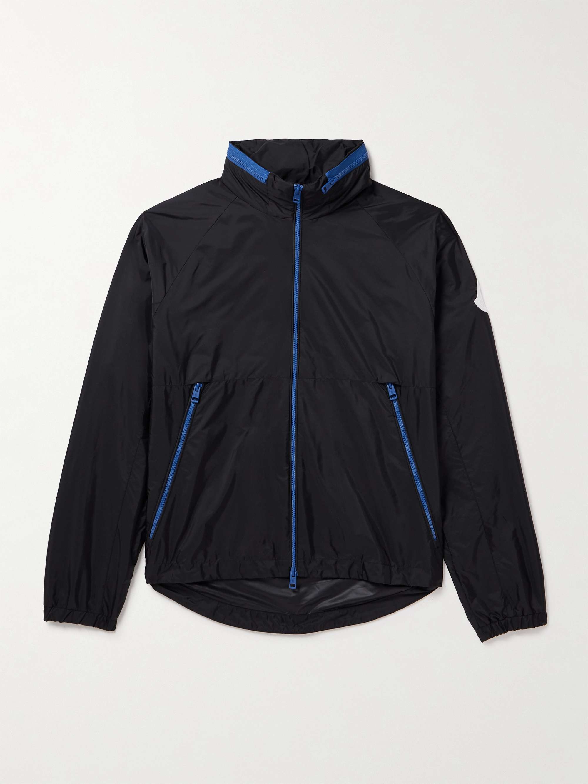Octano Logo-Appliquéd Hooded Shell Jacket view