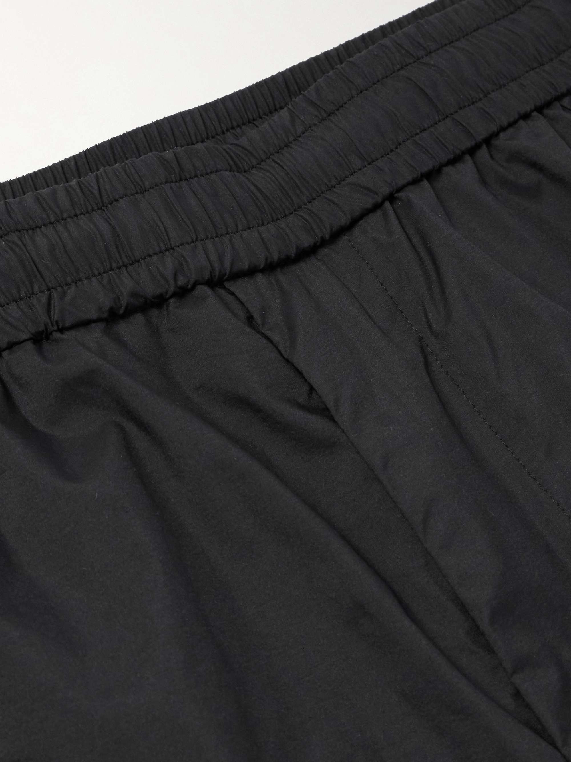 Straight-Leg Logo-Appliquéd Nylon Bermuda Shorts view