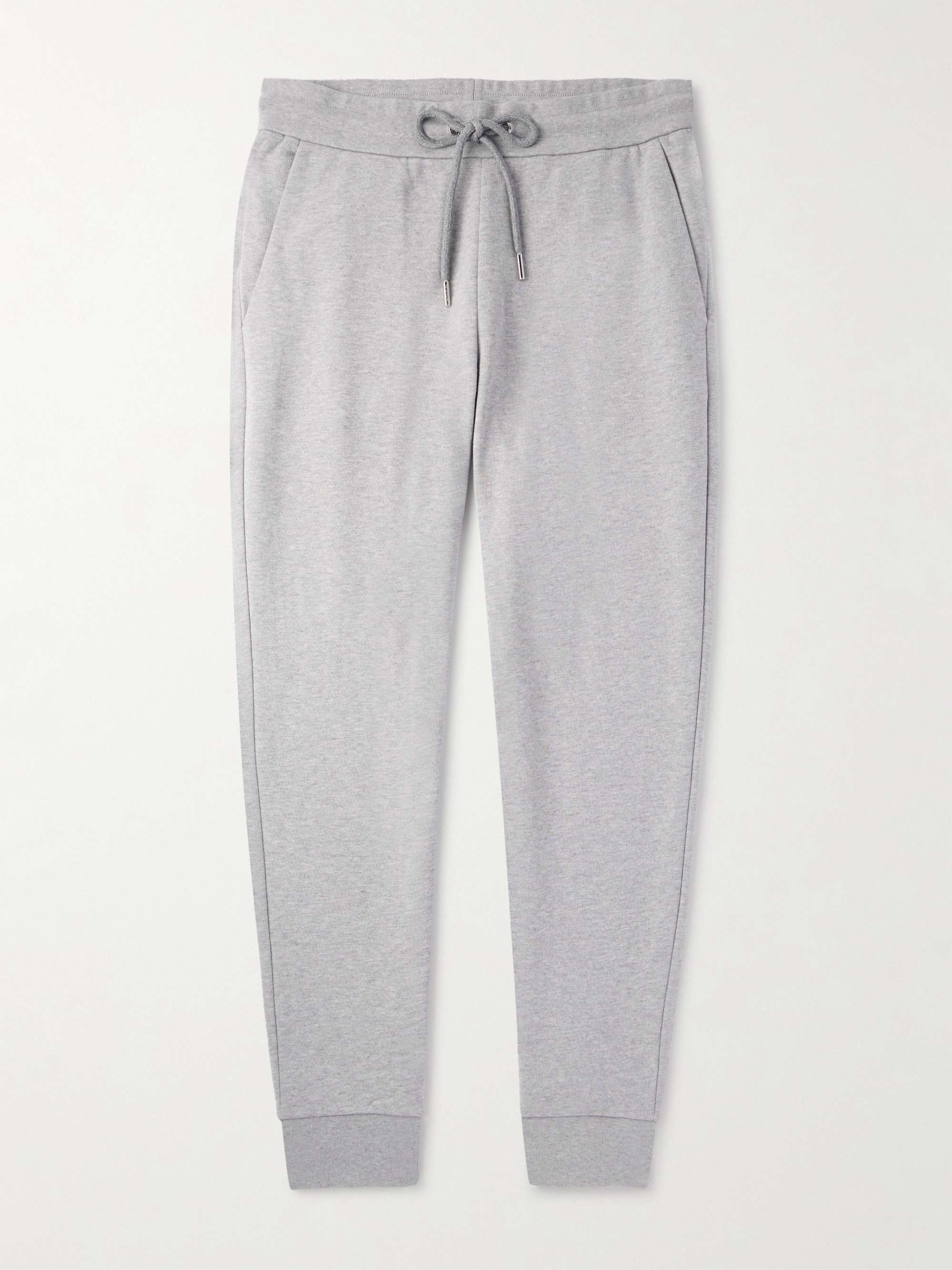Logo-Appliquéd Cotton-Jersey Sweatpants view