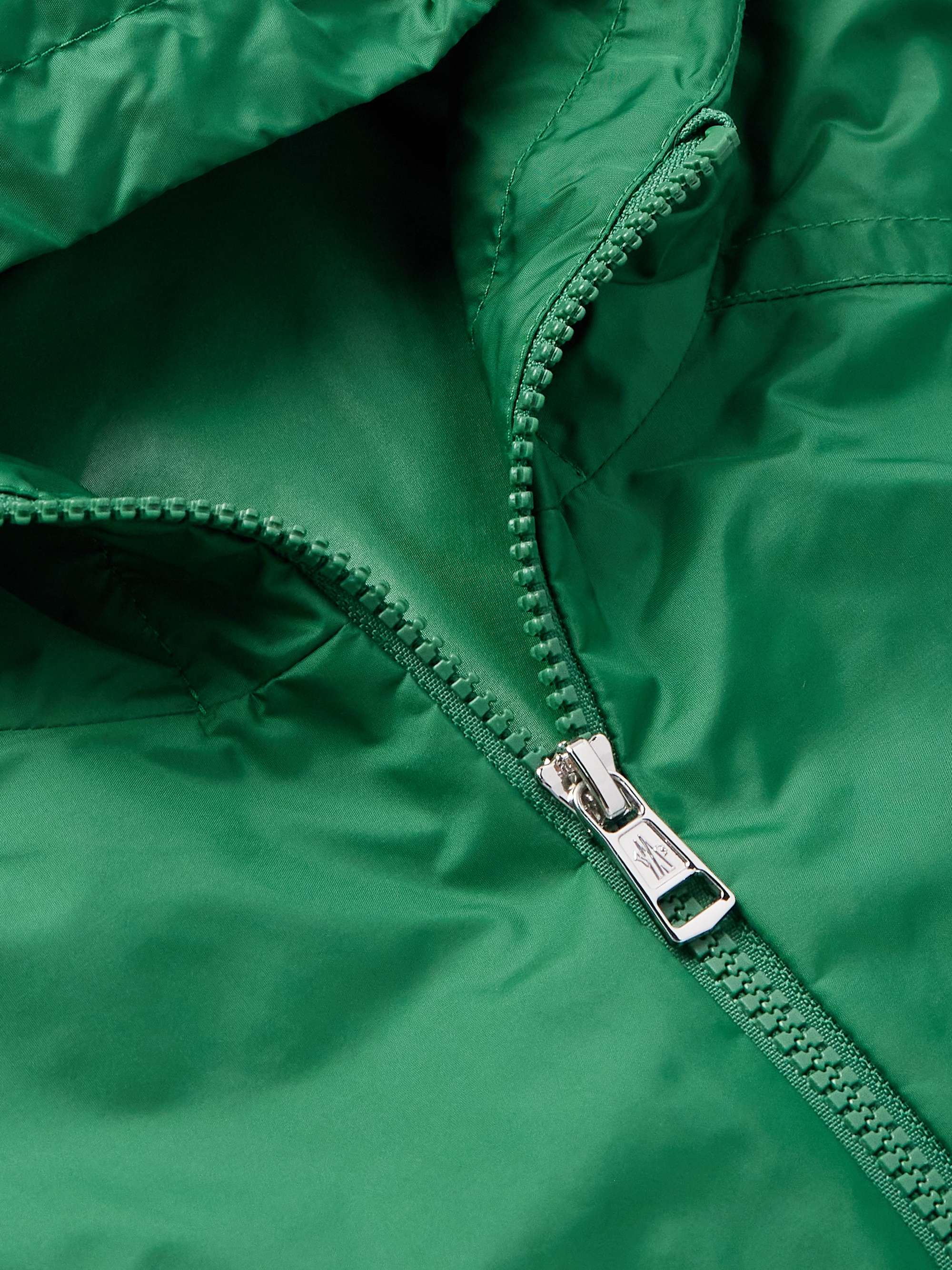 Etiache Logo-Appliqued Shell Hooded Jacket view