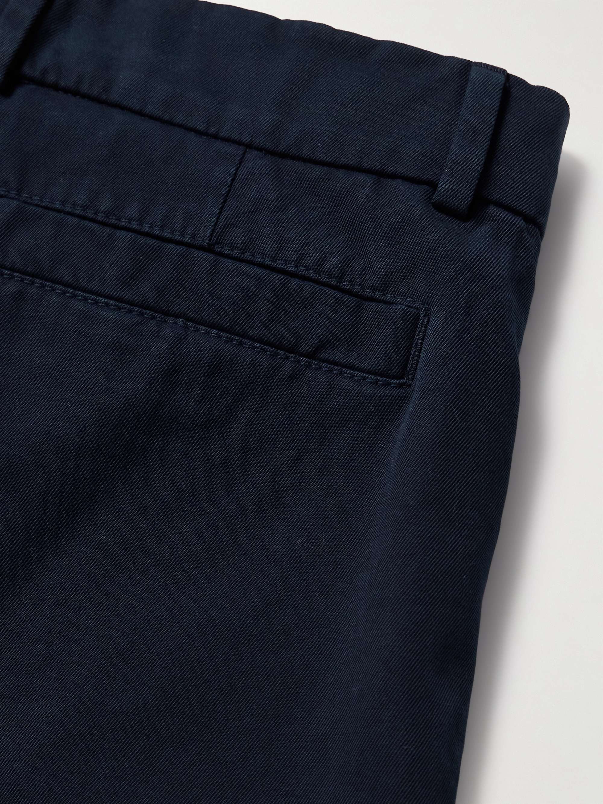 Straight-Leg Cotton-Twill Bermuda Shorts view