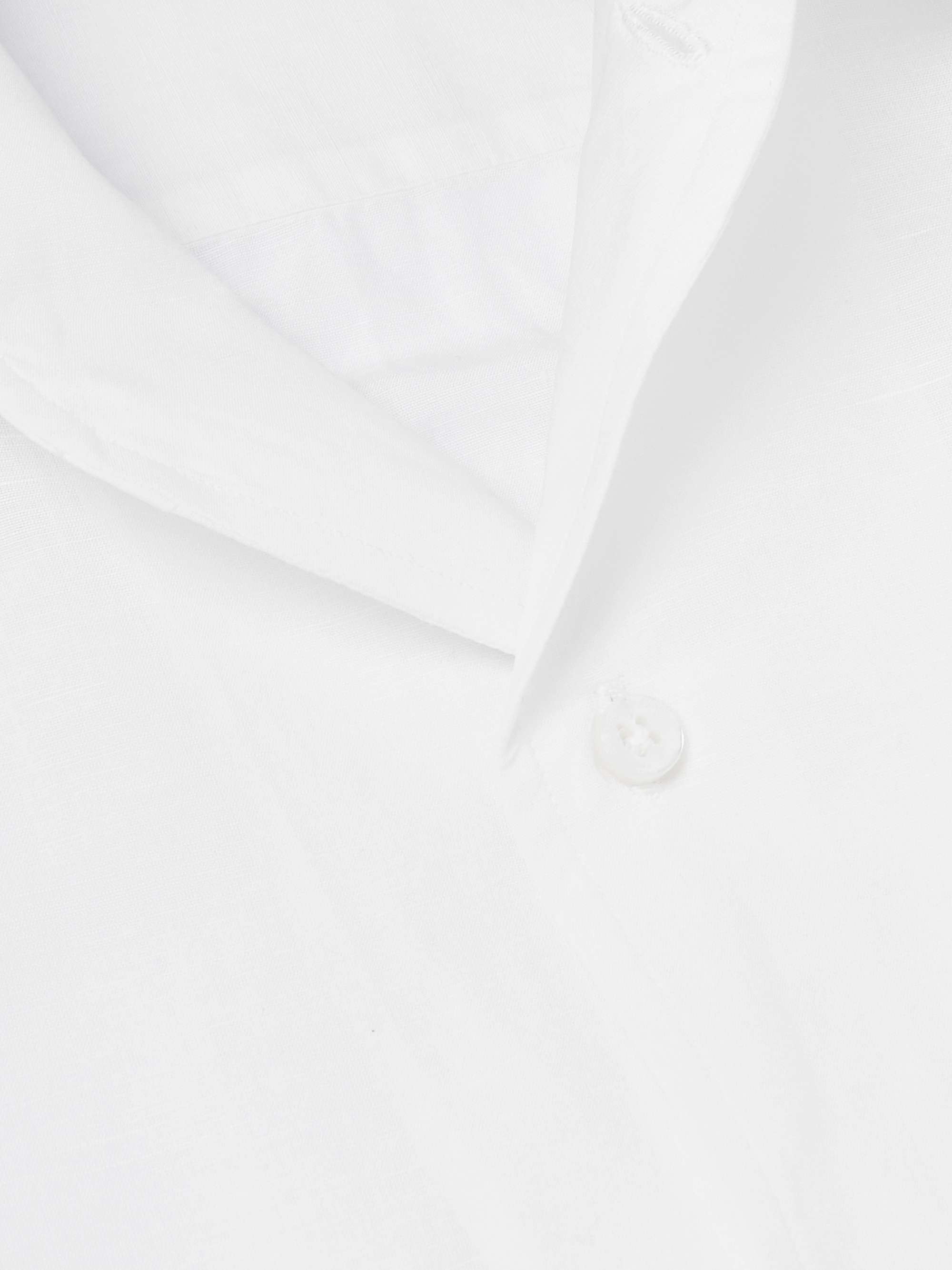 André Linen and Cotton-Blend Shirt view
