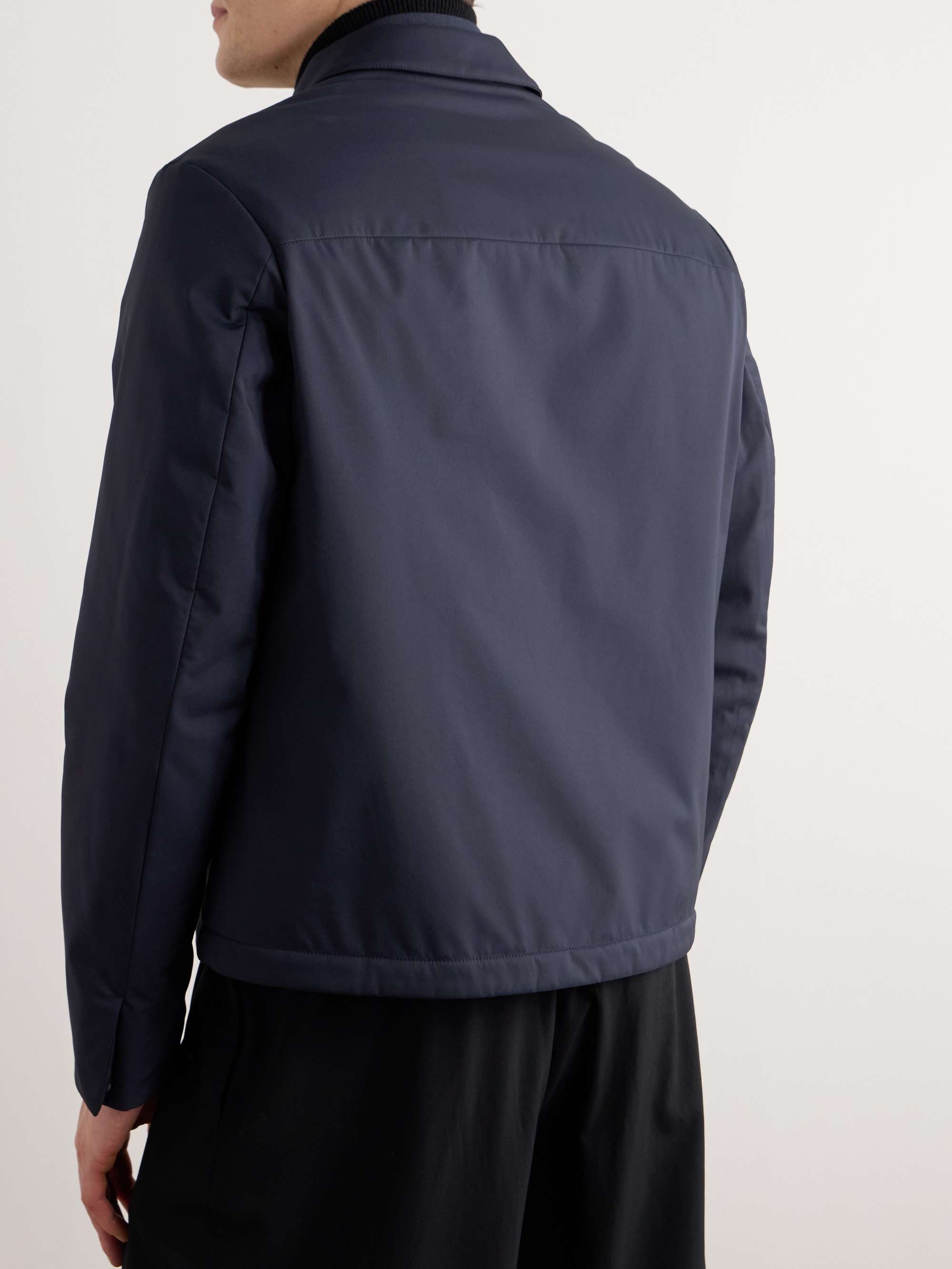 Maurin Padded Shell Zip-Up Blouson Jacket view