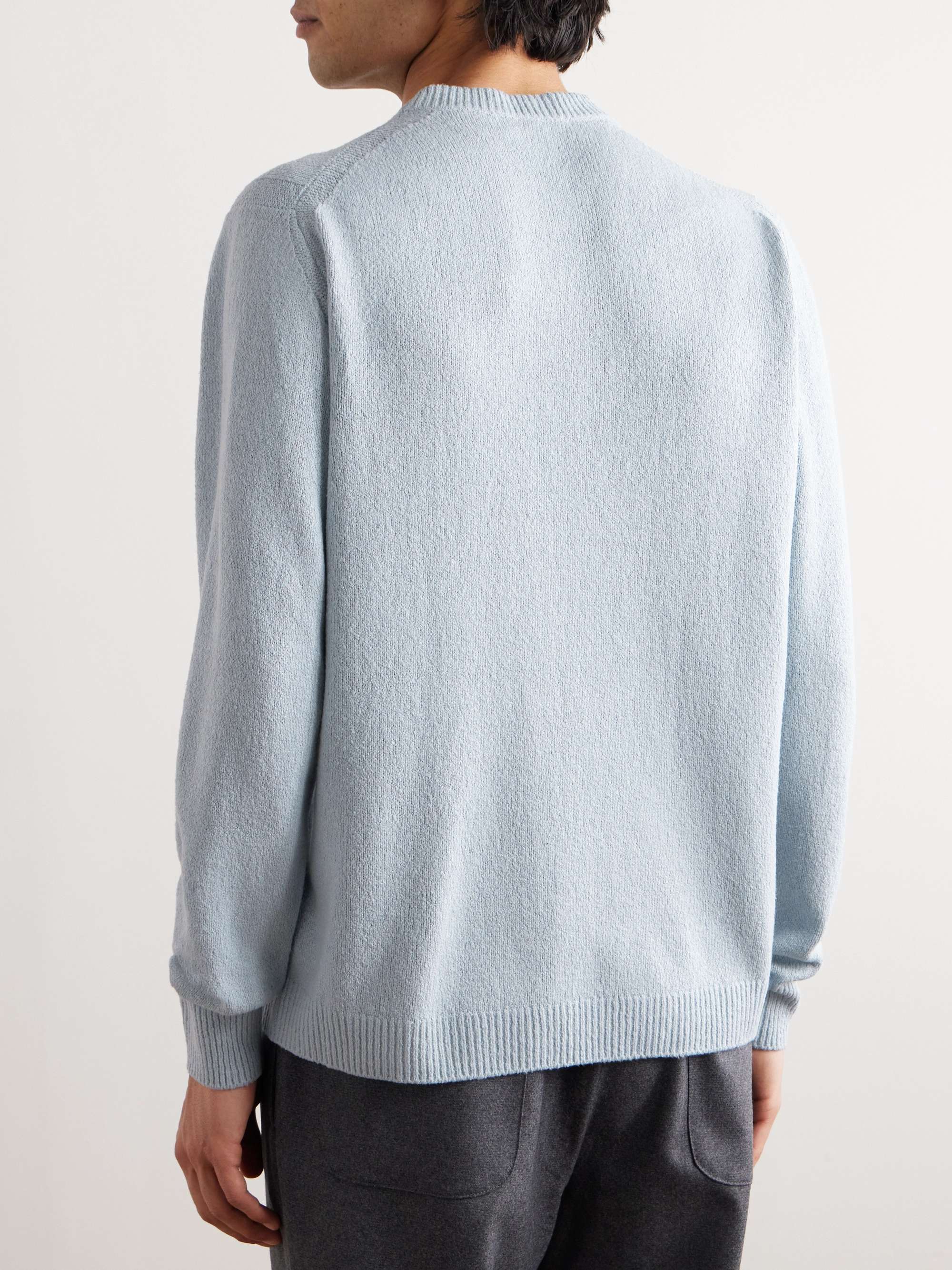 Ribbed Silk Sweater view