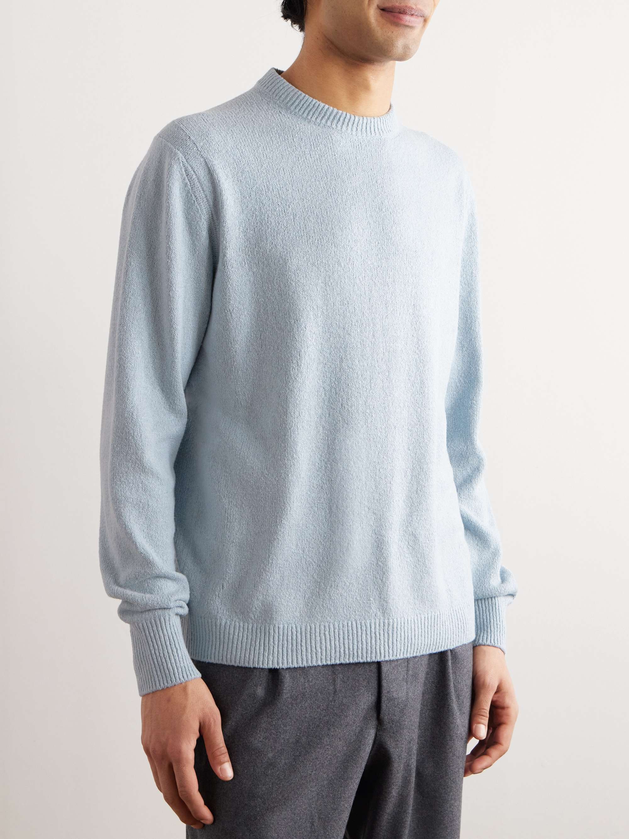 Ribbed Silk Sweater view