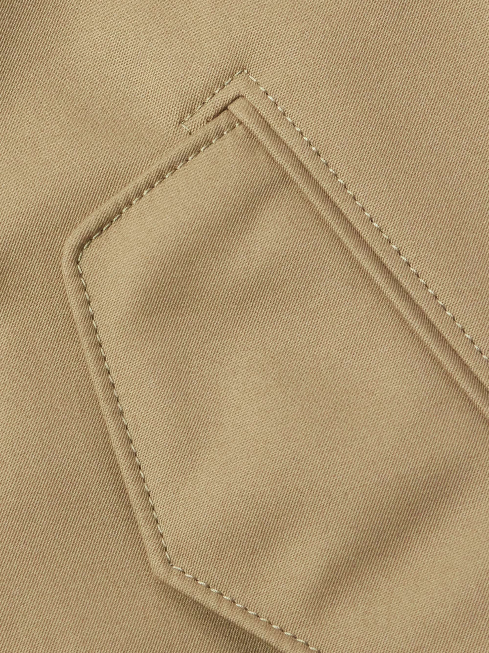 Cotton-Gabardine Harrington Jacket view