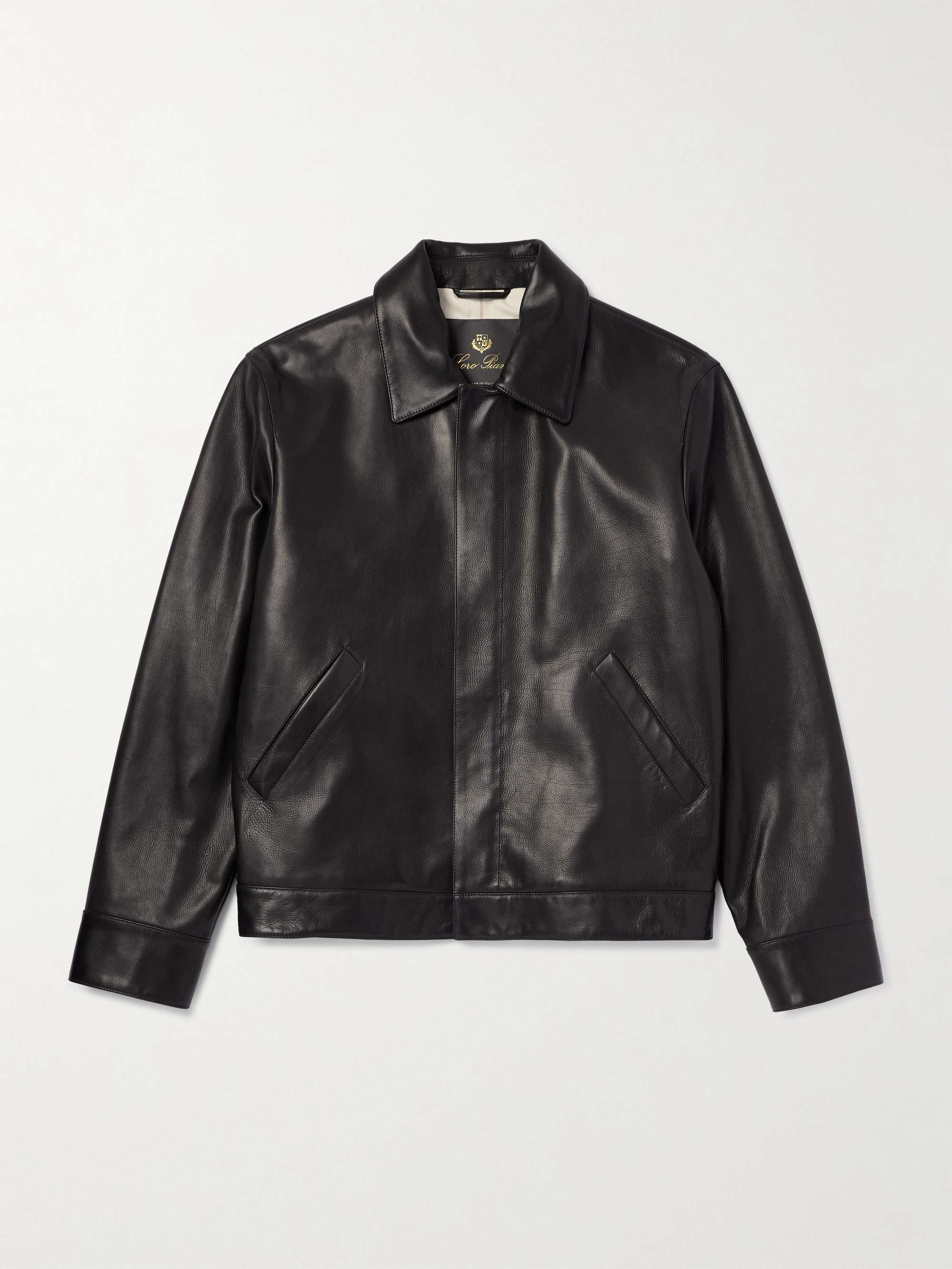 Yabu Full-Grain Leather Jacket view