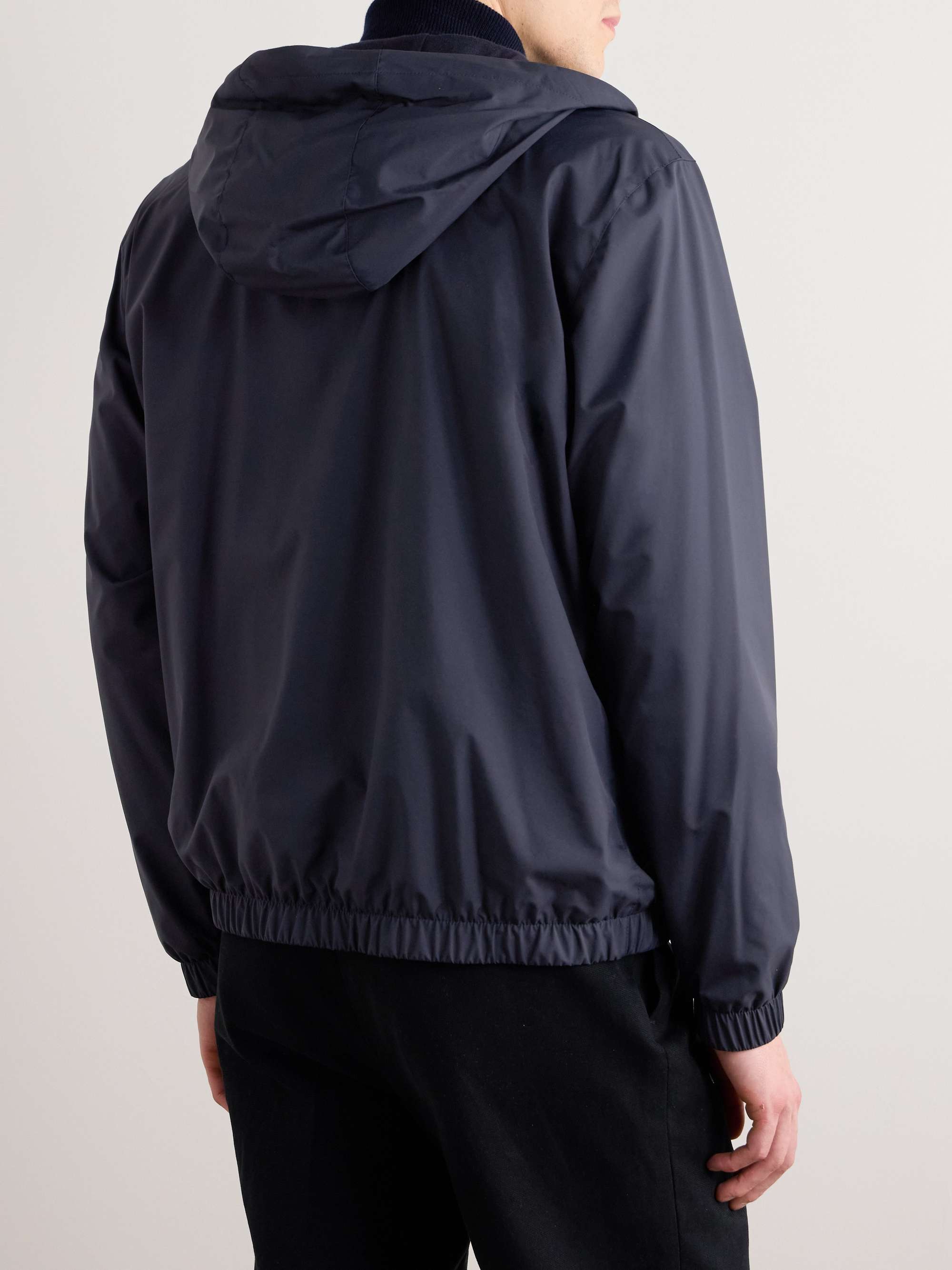 Storm System® Shell Hooded Bomber Jacket view