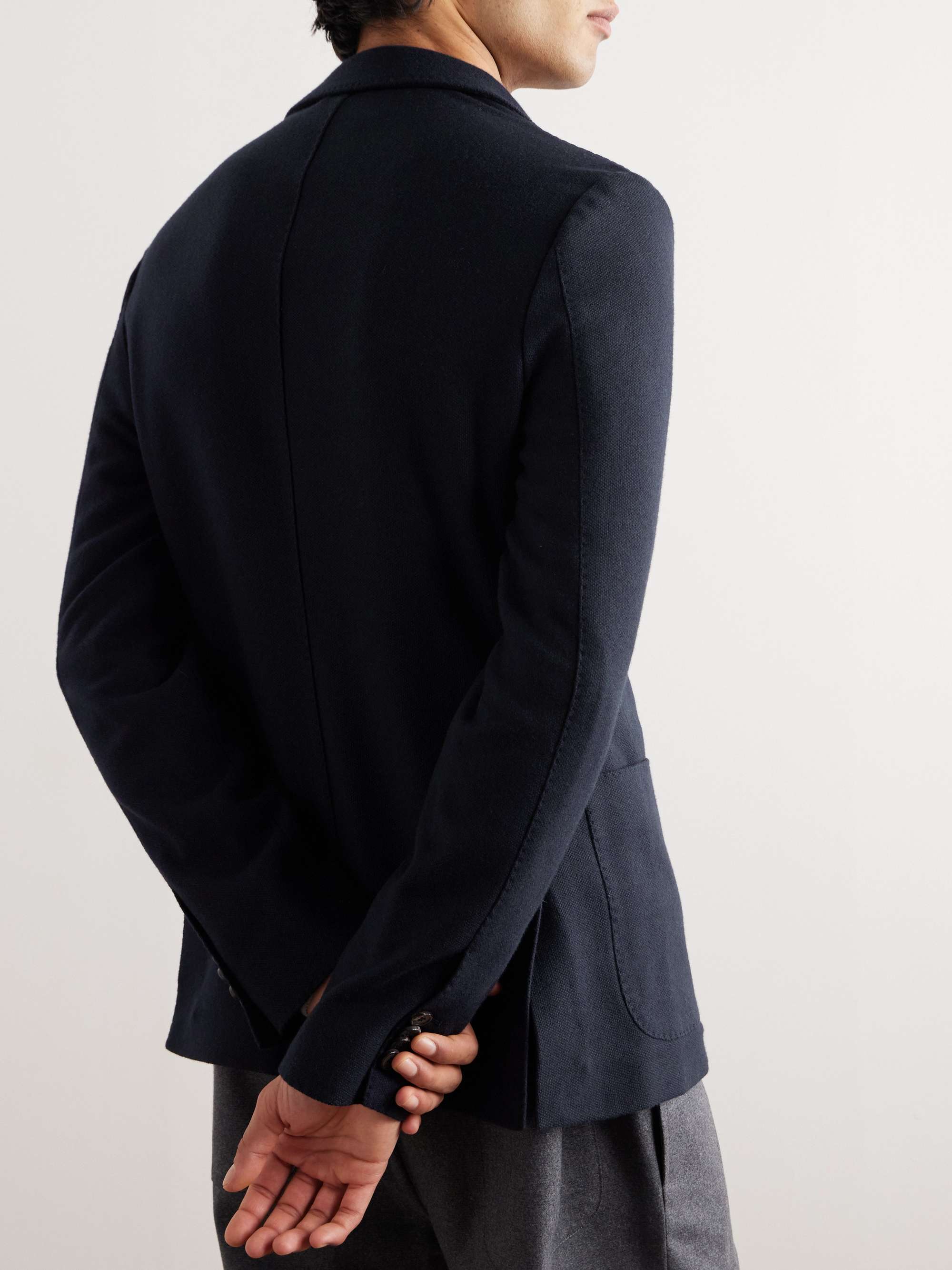 Silk and Cashmere-Blend Blazer view
