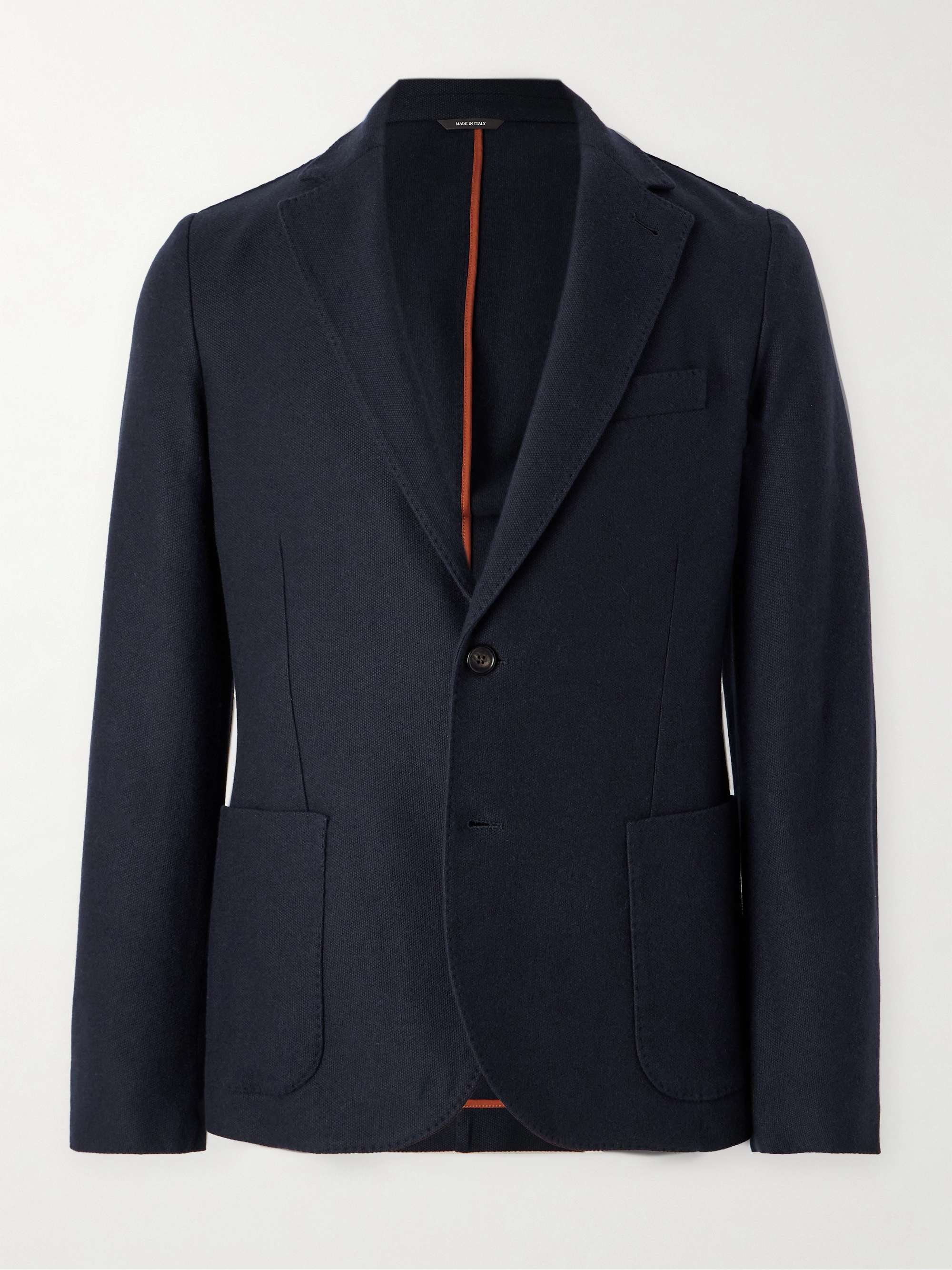 Silk and Cashmere-Blend Blazer view