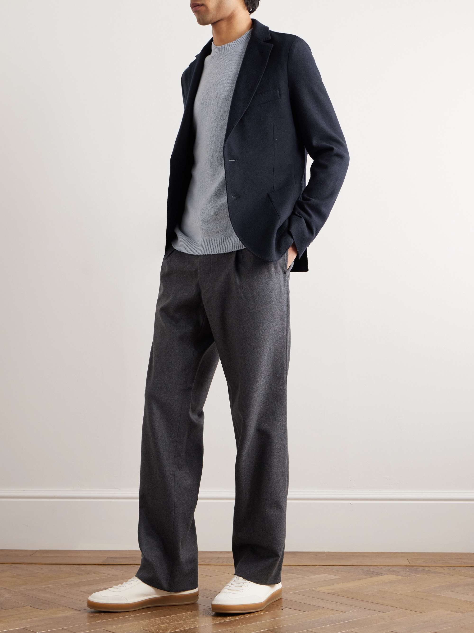 Silk and Cashmere-Blend Blazer view