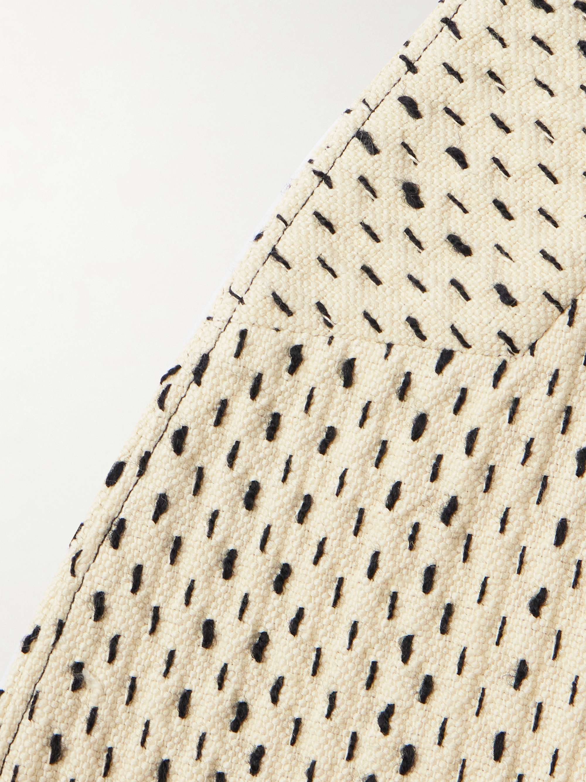 Joren Textured-Knit Cotton-Blend Jacket view