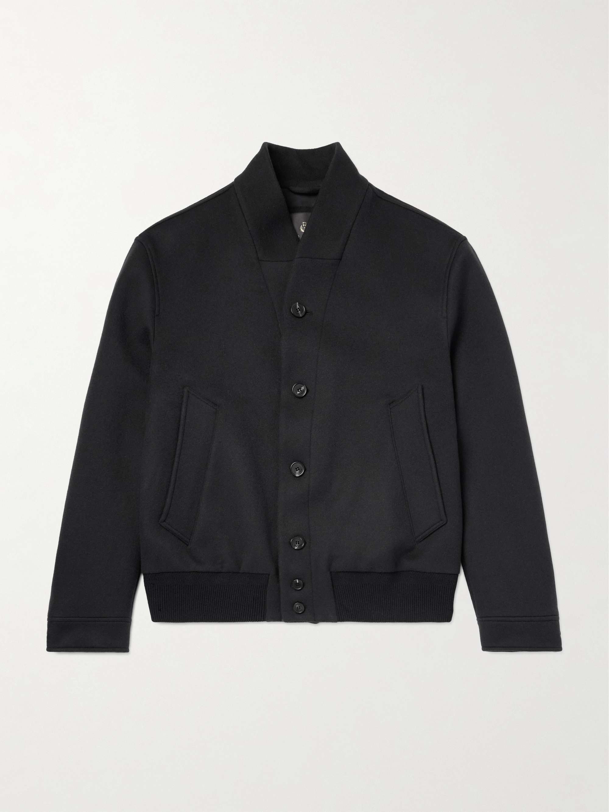 Gaikan Cashmere Bomber Jacket view