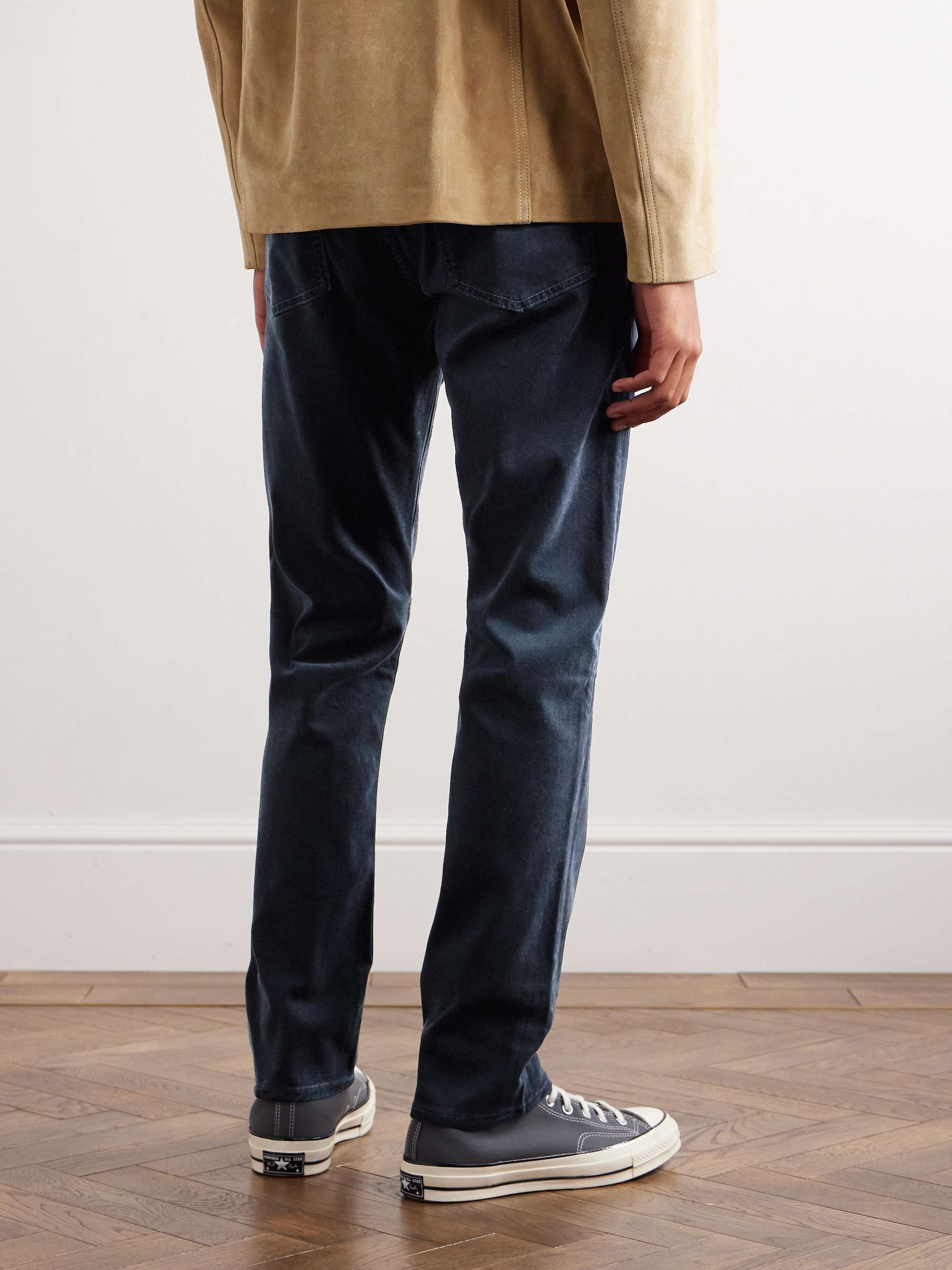 L'Homme Slim-Fit Stretch-Lyocell Trousers view