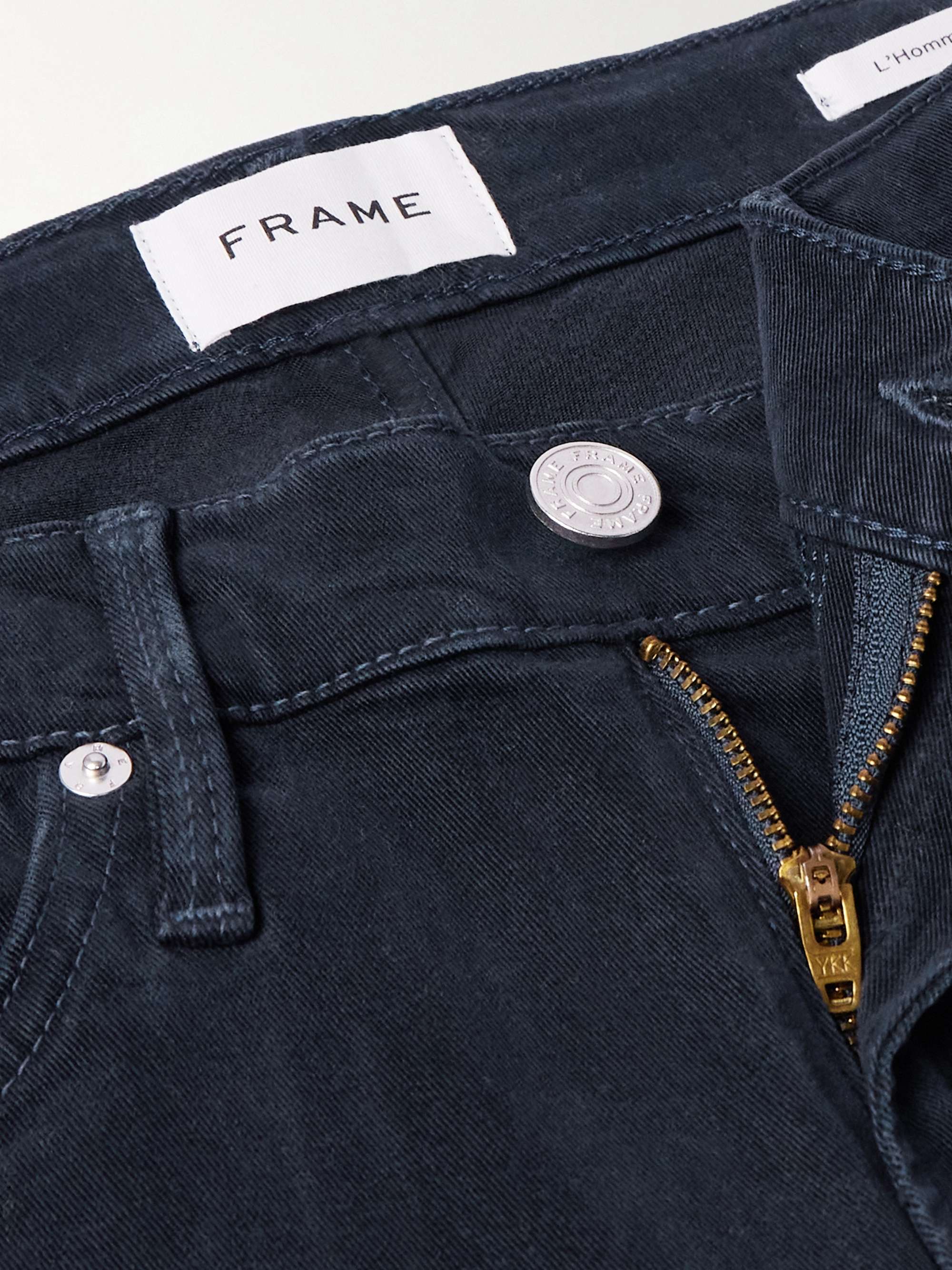 L'Homme Slim-Fit Stretch-Lyocell Trousers view