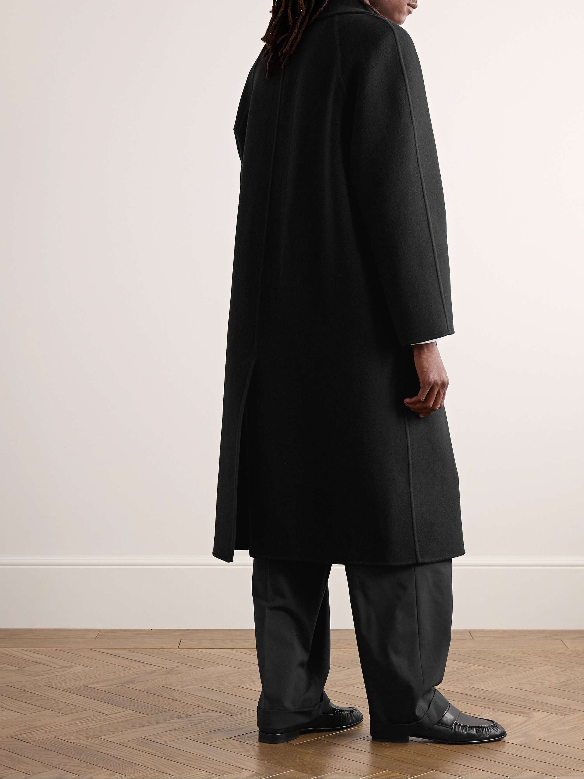 Ferro Belted Double-Breasted Wool-Blend Coat view