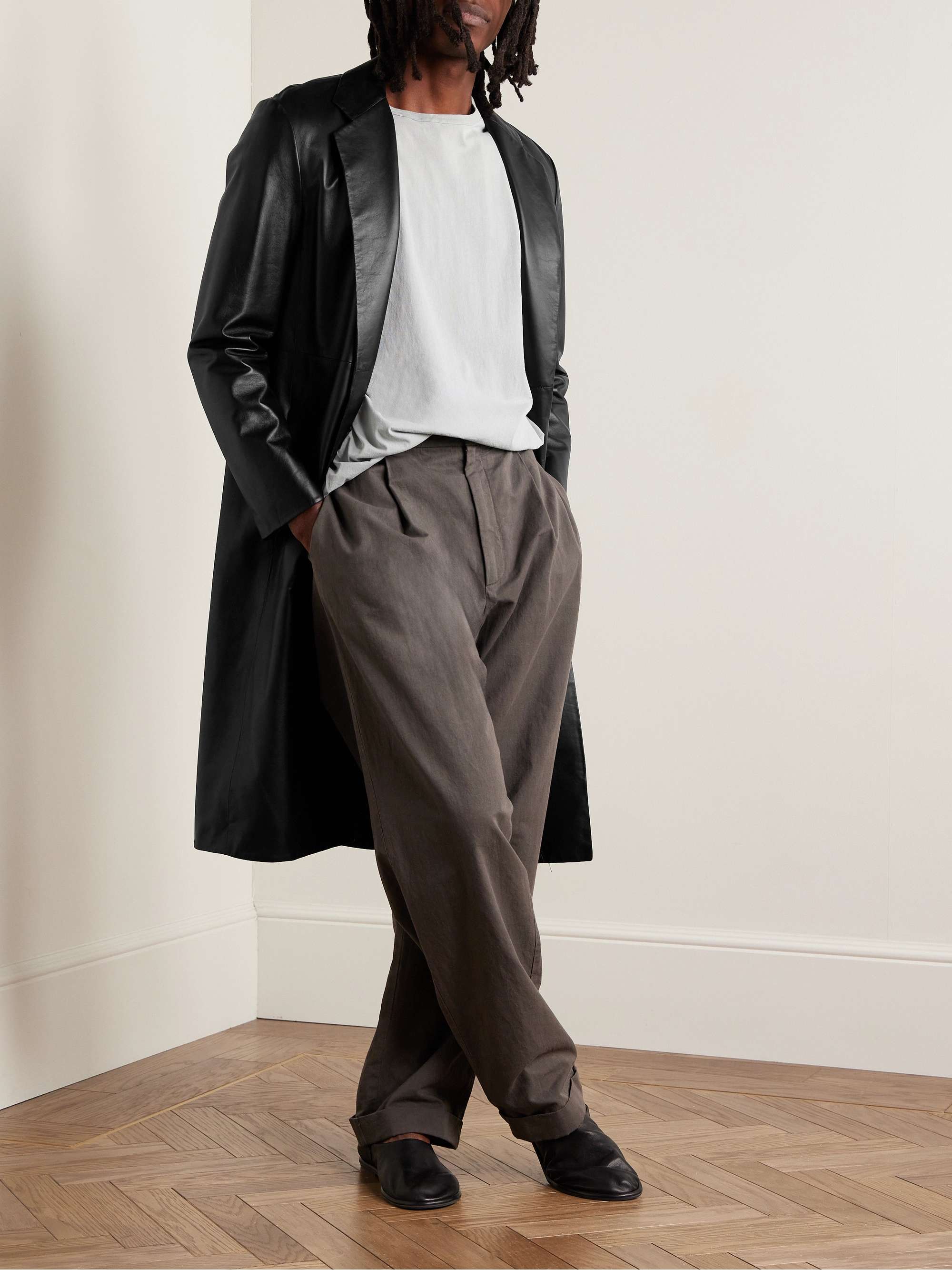 Babilor Leather Coat view