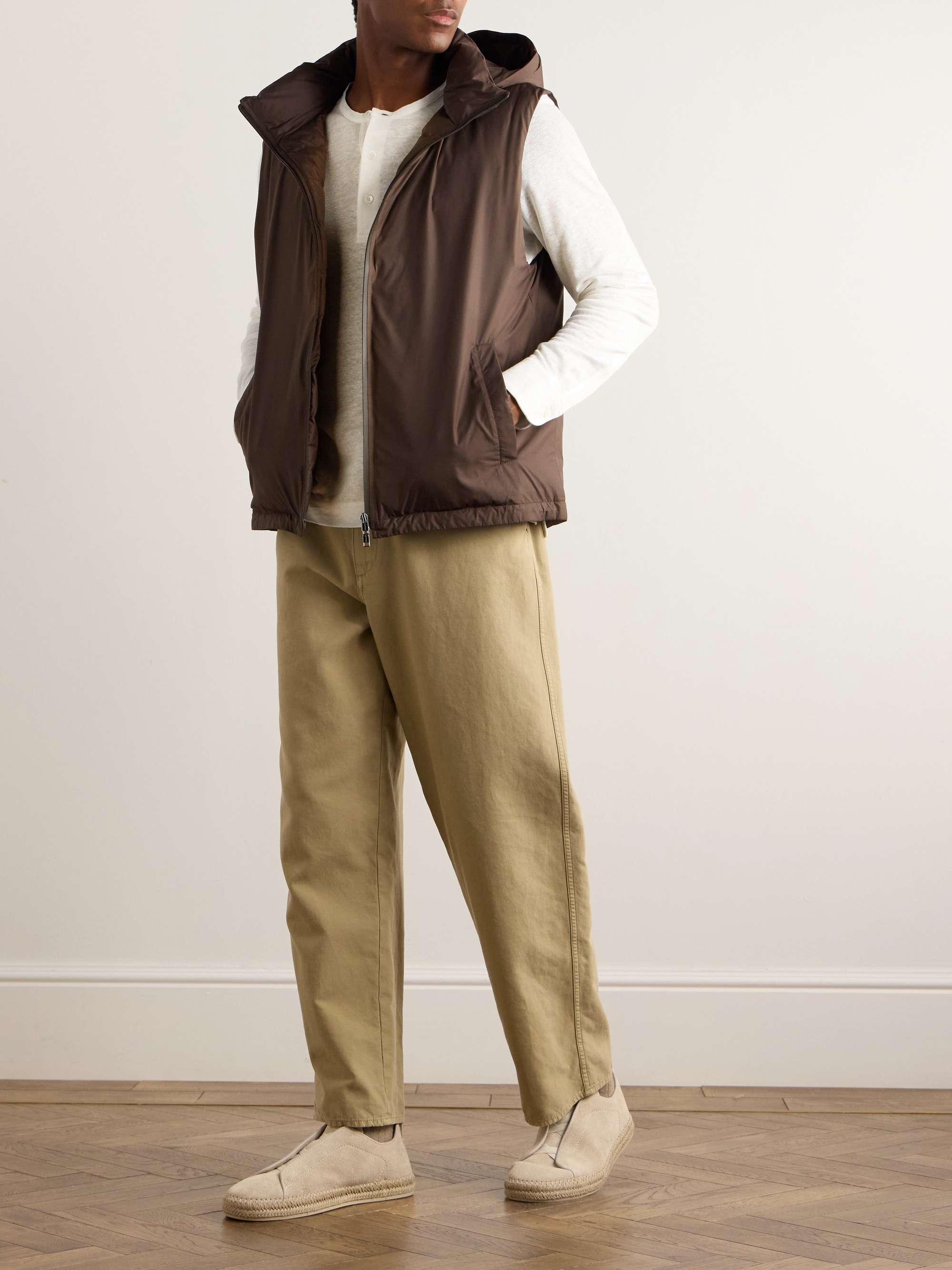 Henley Oasi Linen Henley T-Shirt view