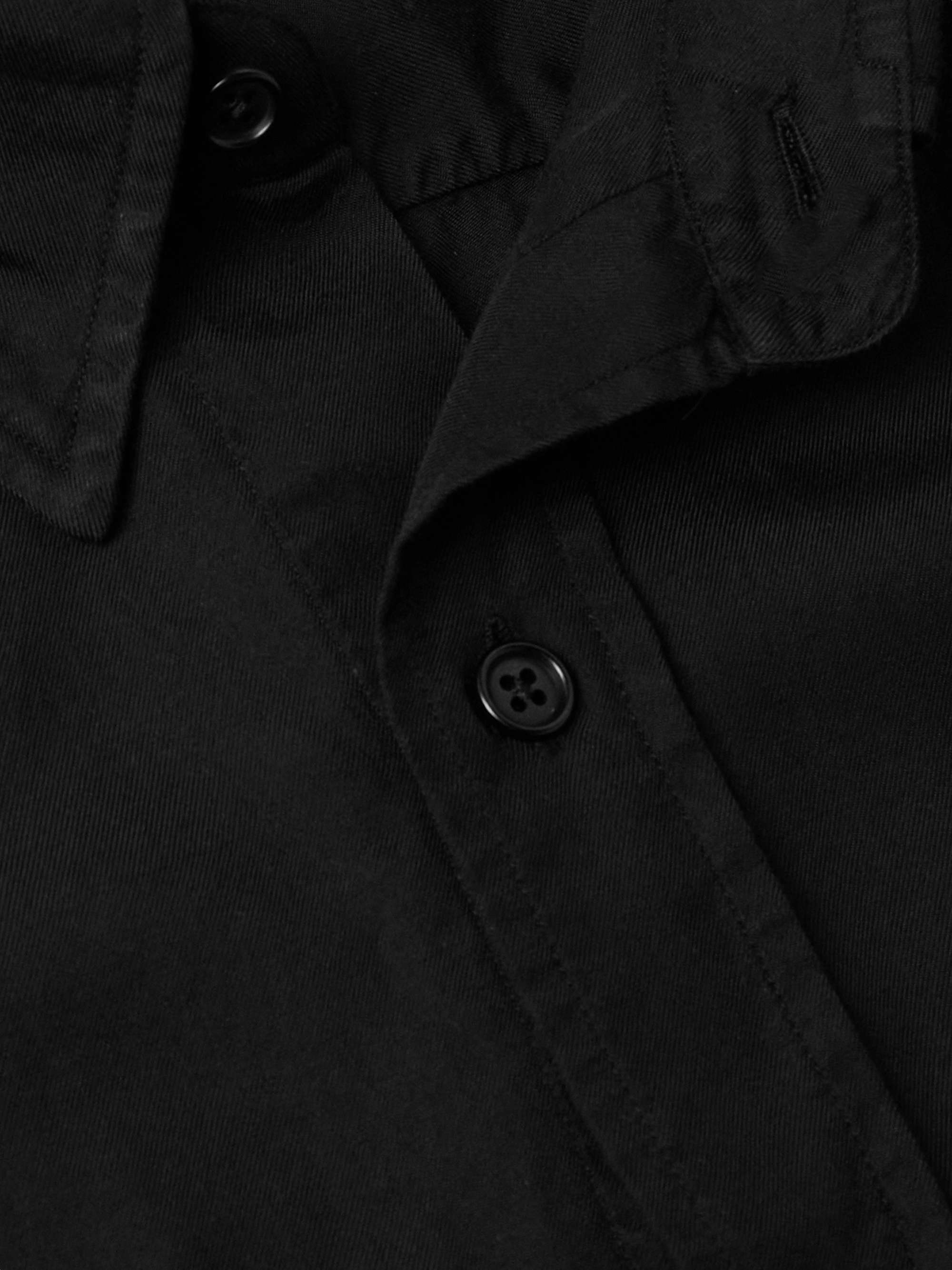 Cutaway-Collar Twill Shirt view