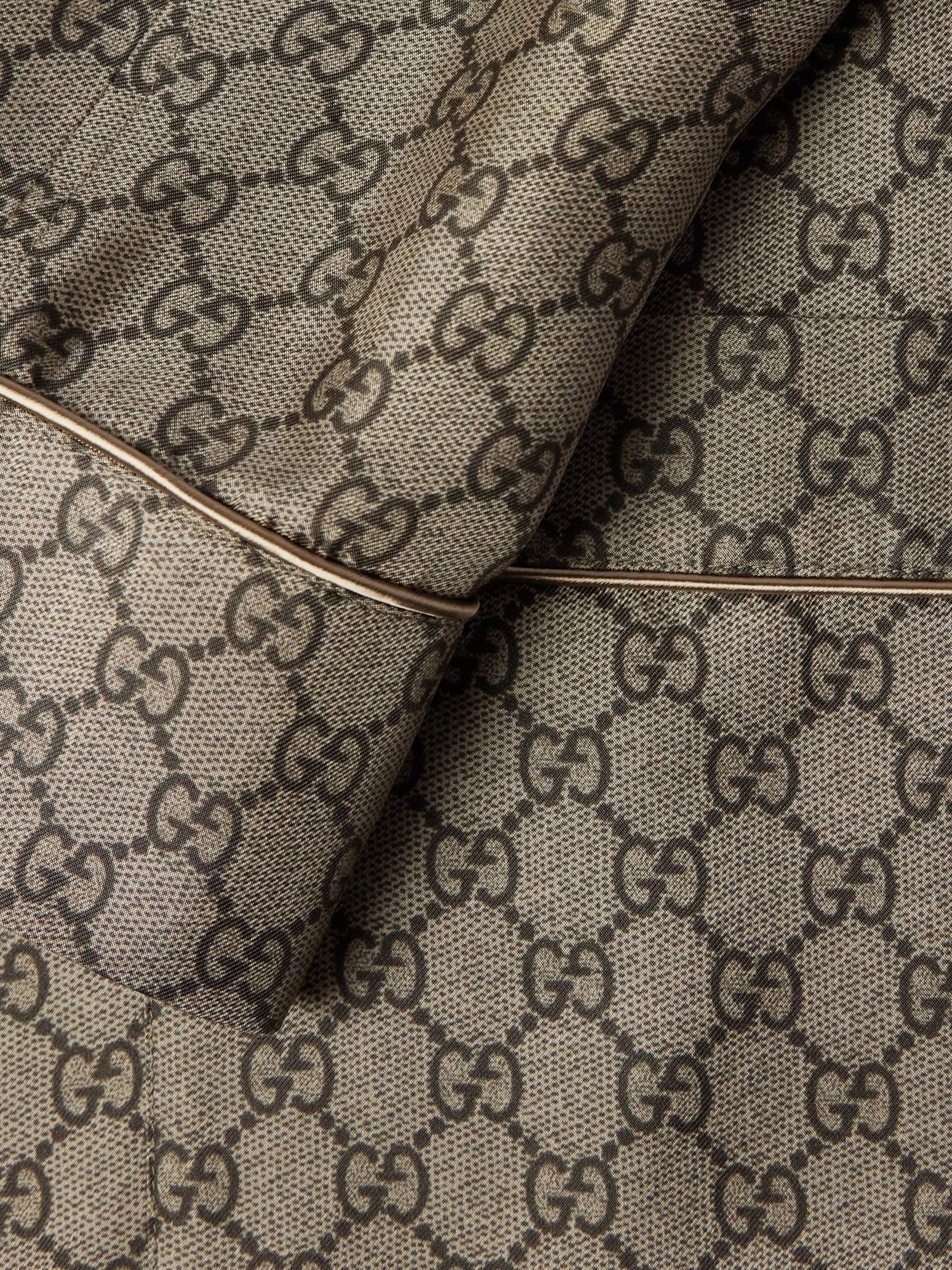 Monogrammed Silk Blazer view