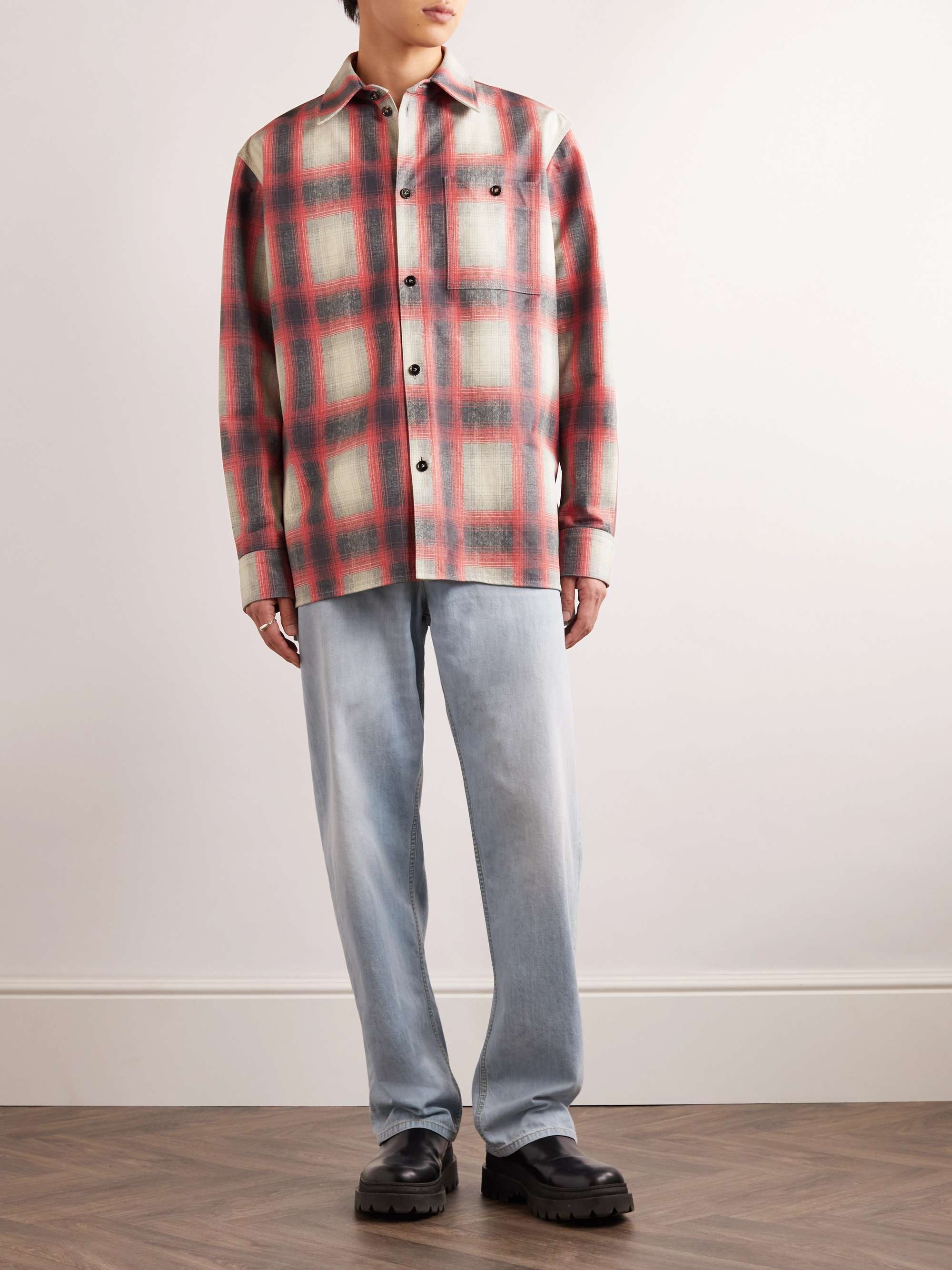 Checked Nubuck Shirt view