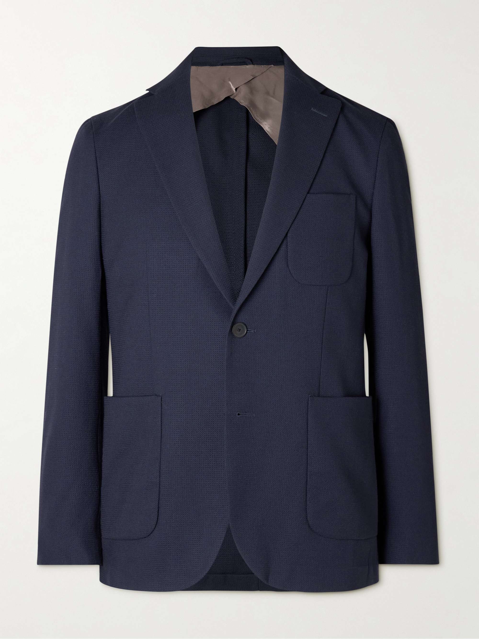 Virgin Wool-Hopsack Blazer view