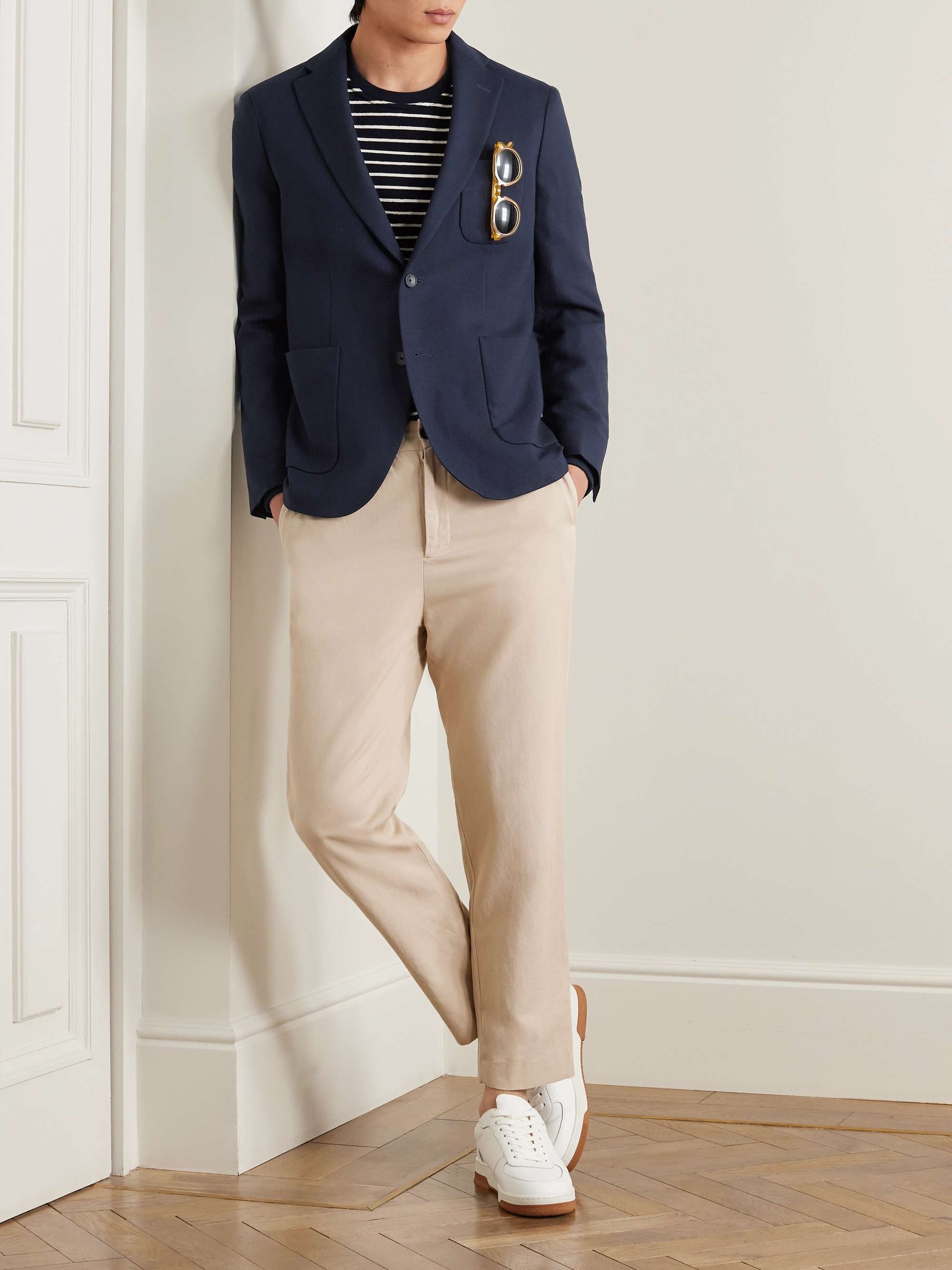 Virgin Wool-Hopsack Blazer view