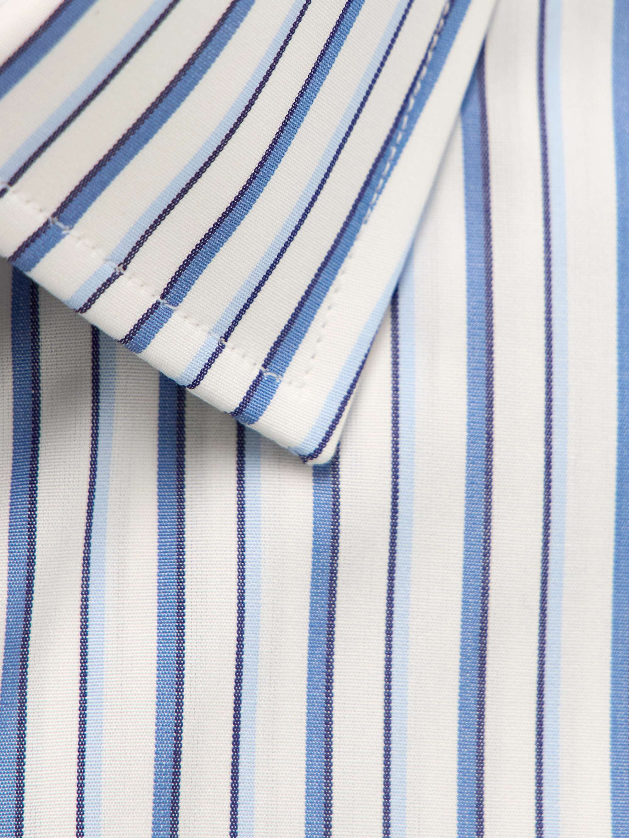Striped Cotton Oxford Shirt view