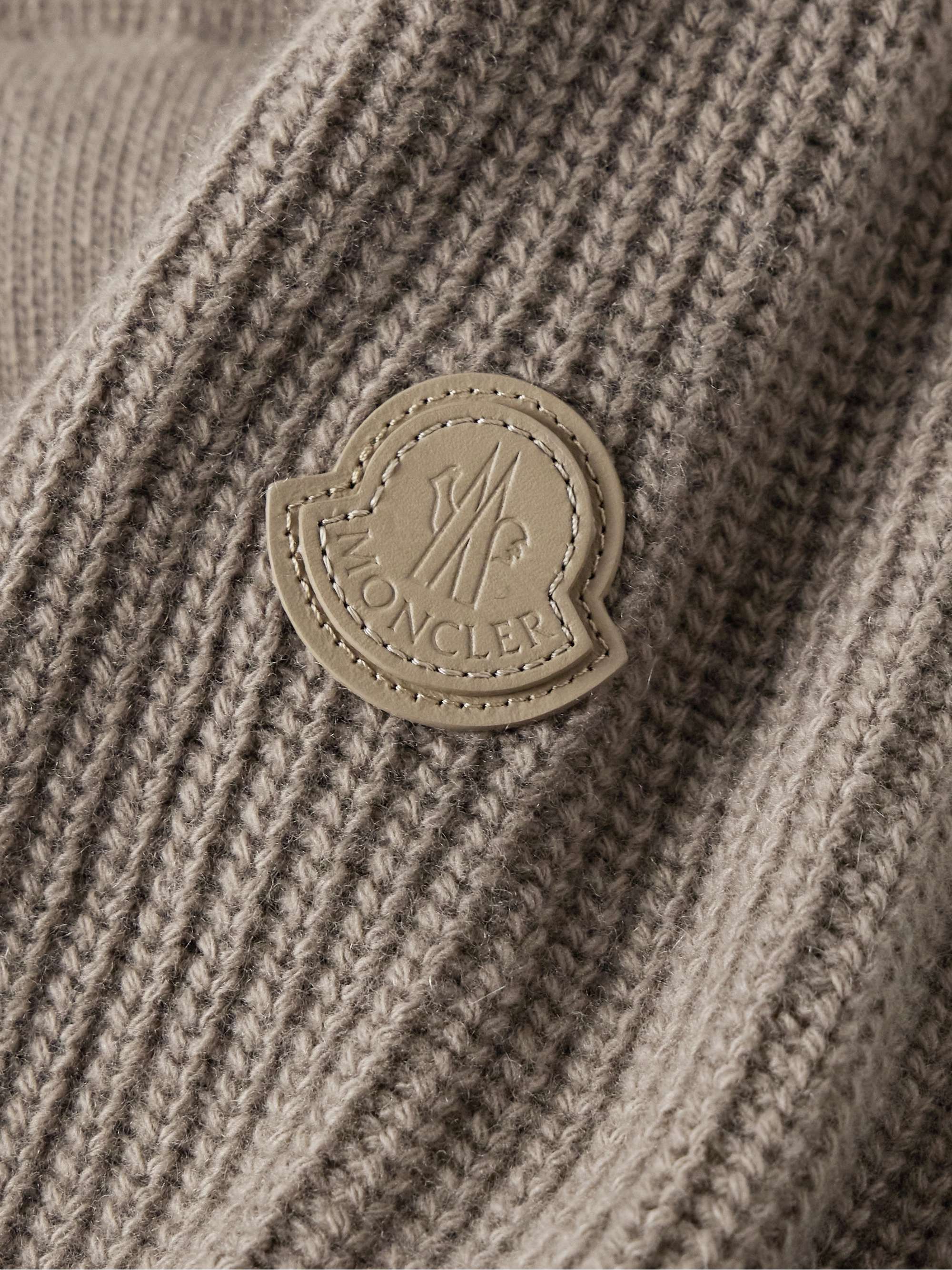 Panelled Virgin Wool and Cashmere-Blend and Shell Down Jacket view