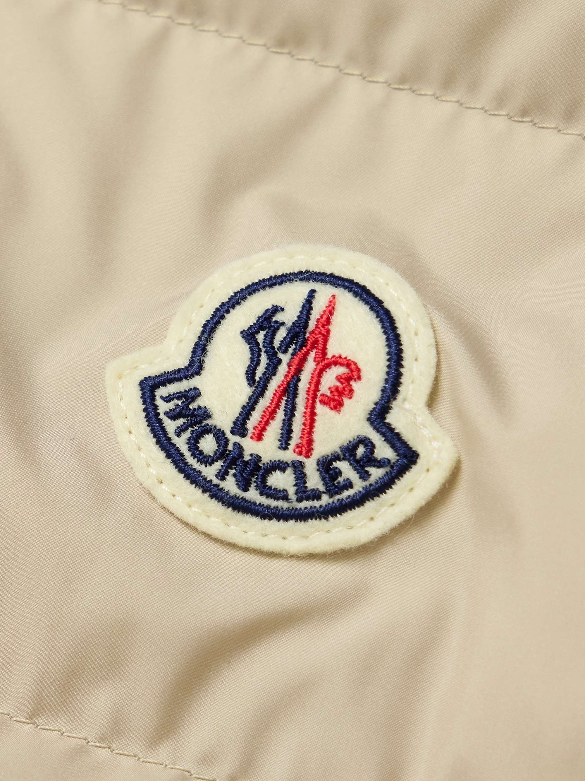 Contrin Slim-Fit Logo-Appliquéd Quilted Shell Down Gilet view